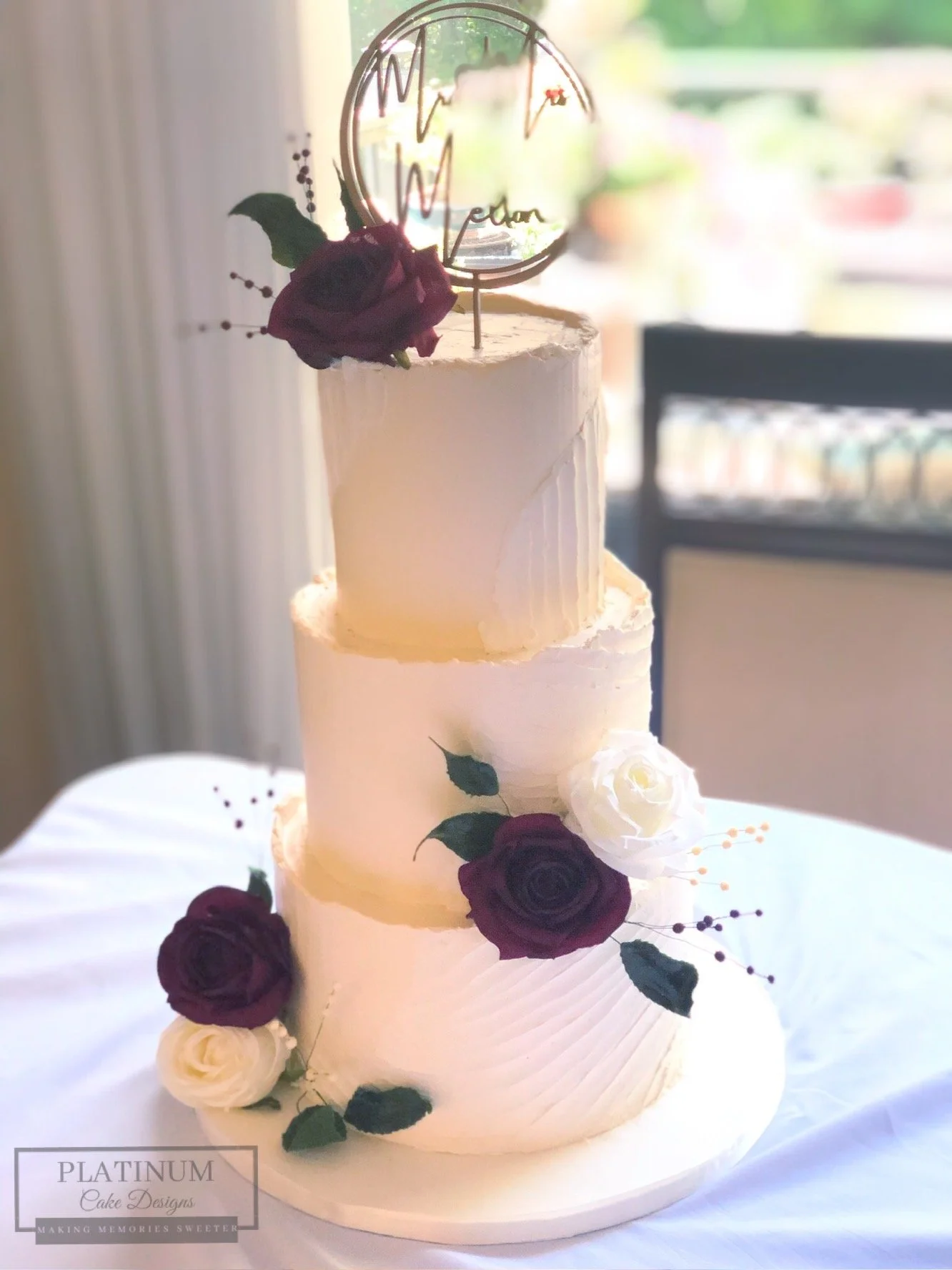 3-tiered rustic buttercream wedding cake.JPG