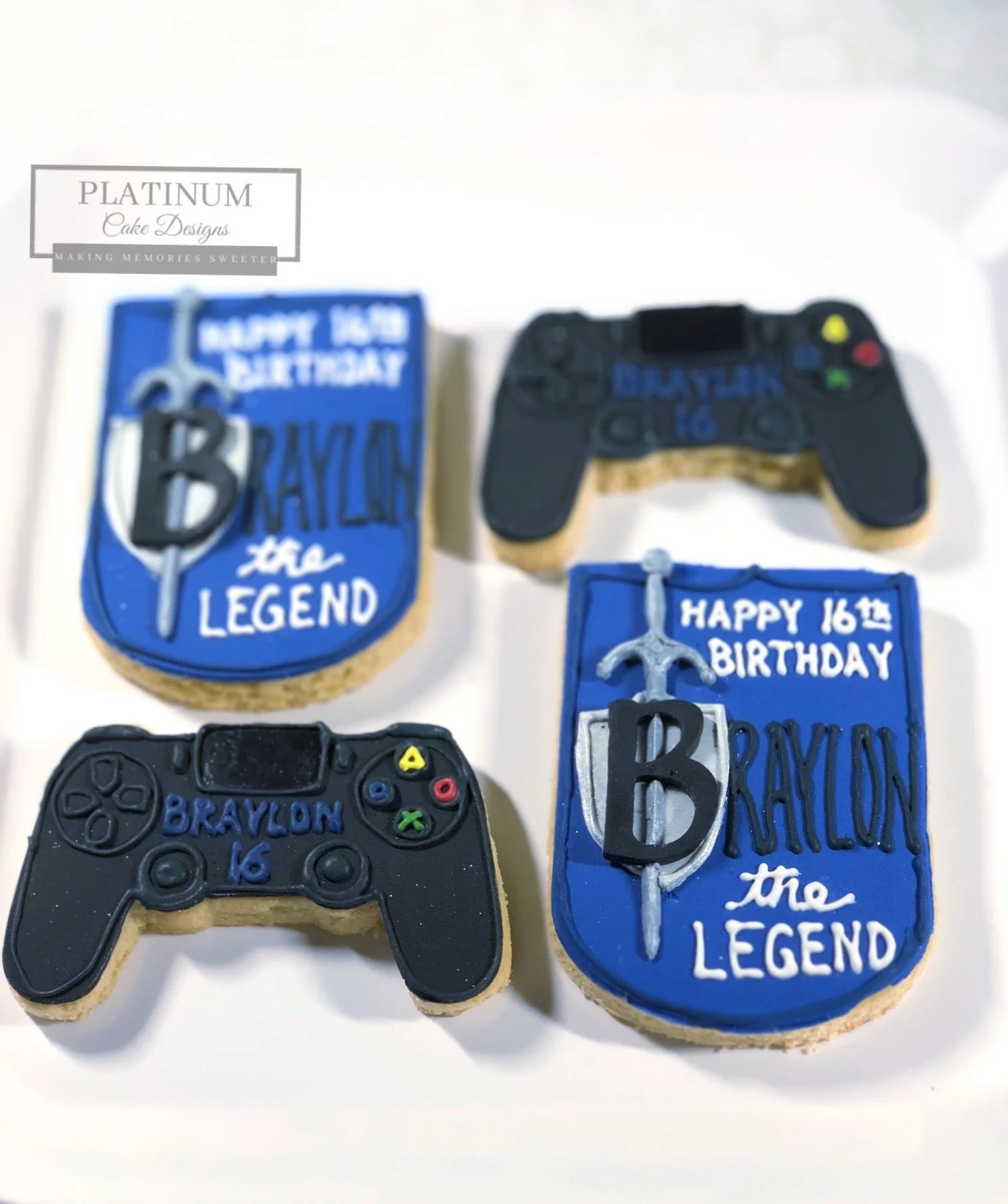 16th Birthday Video Gamer Cookie Set.jpg
