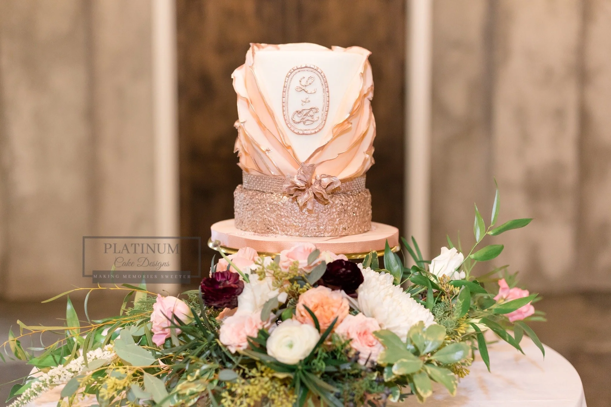 Intimate Vow Renewal Cake.JPG