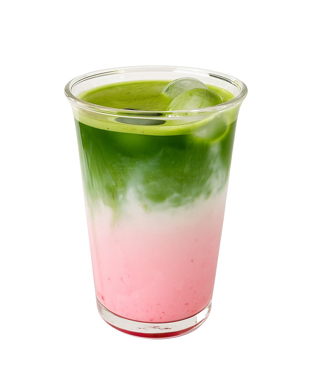 Strawberry Matcha Latte