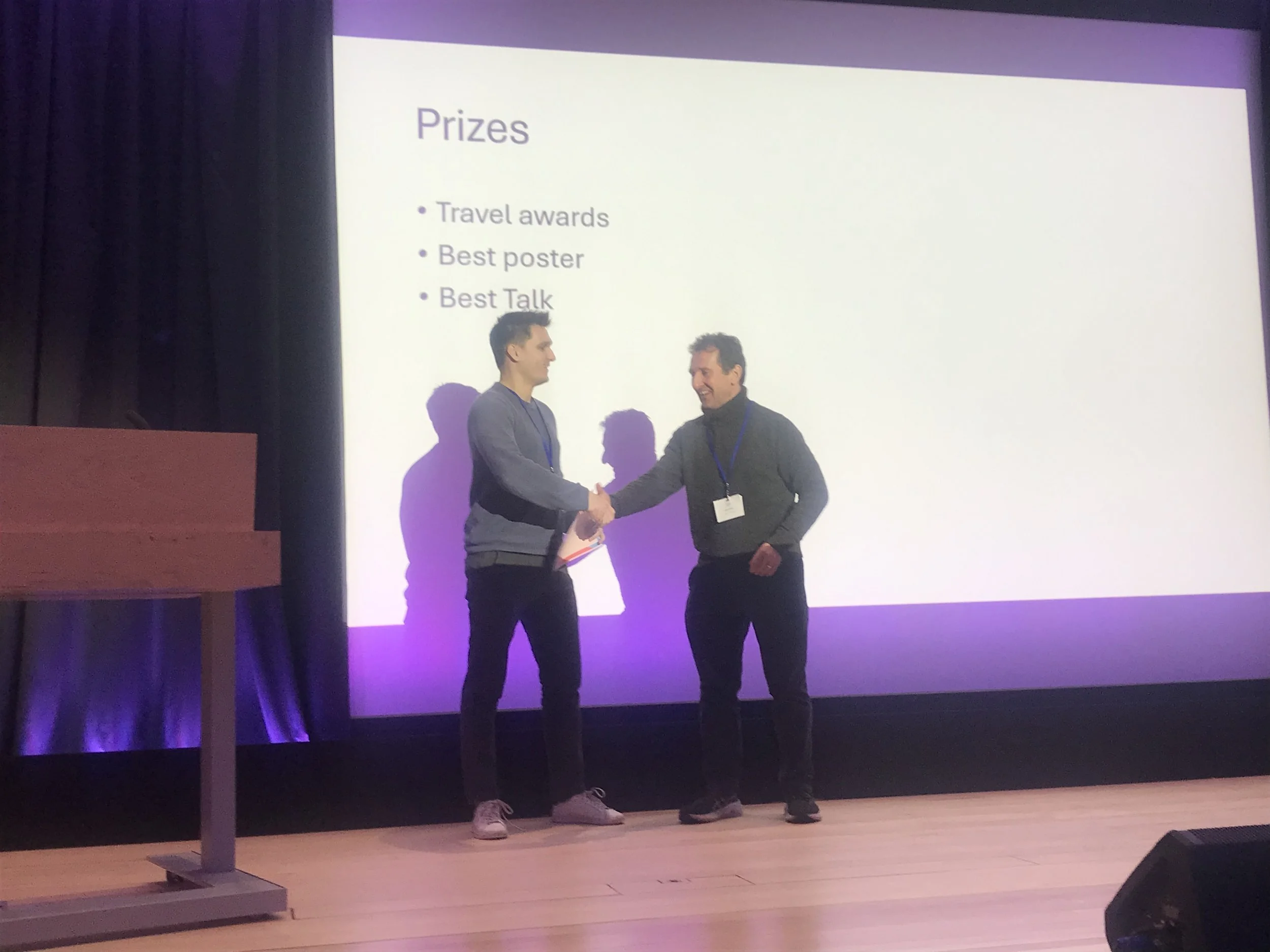 ECR poster prize winner