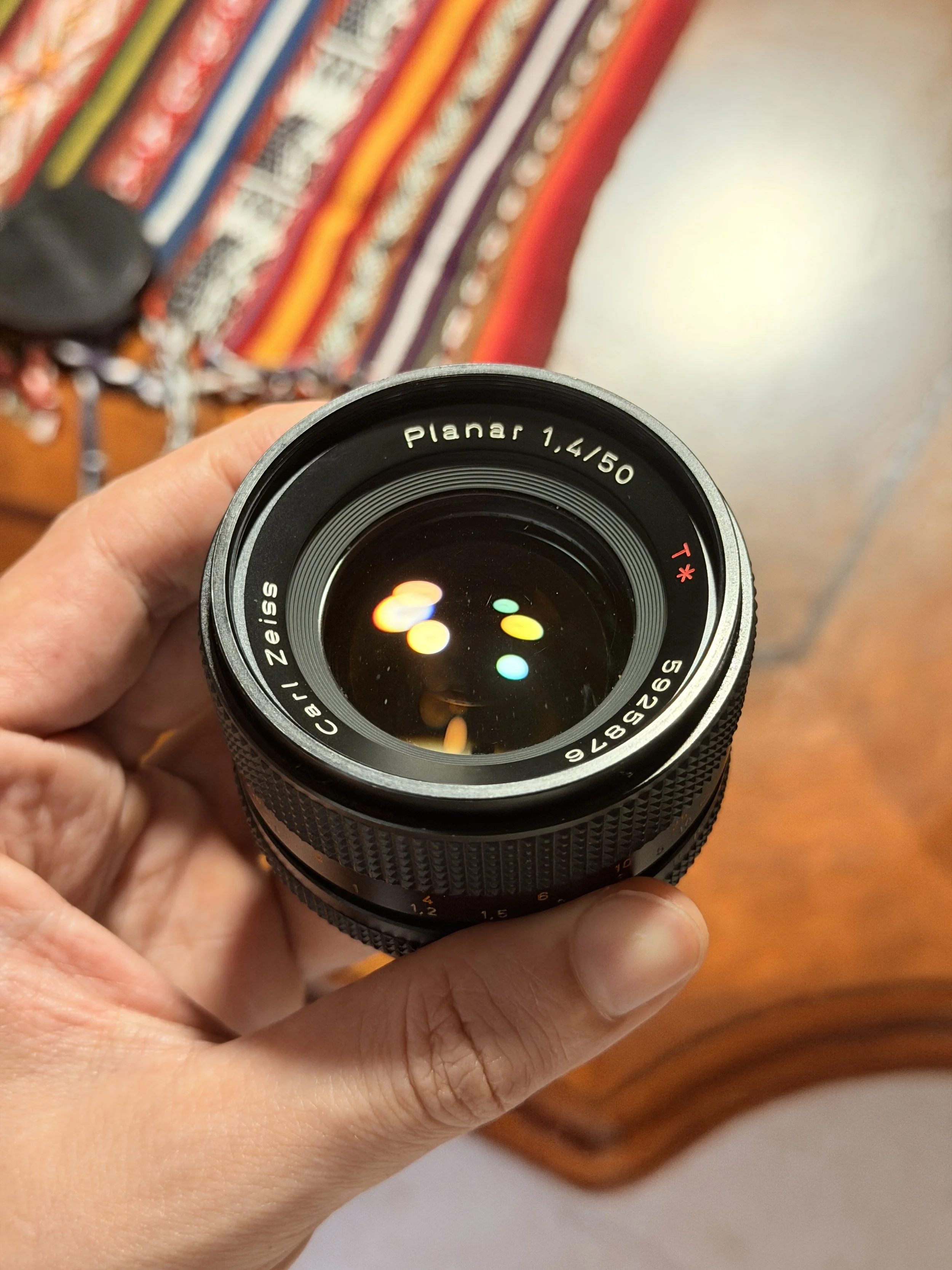 Contax Carl Zeiss Planar T 50mm f/1.4 (Montura Contax/Yashica C/Y)