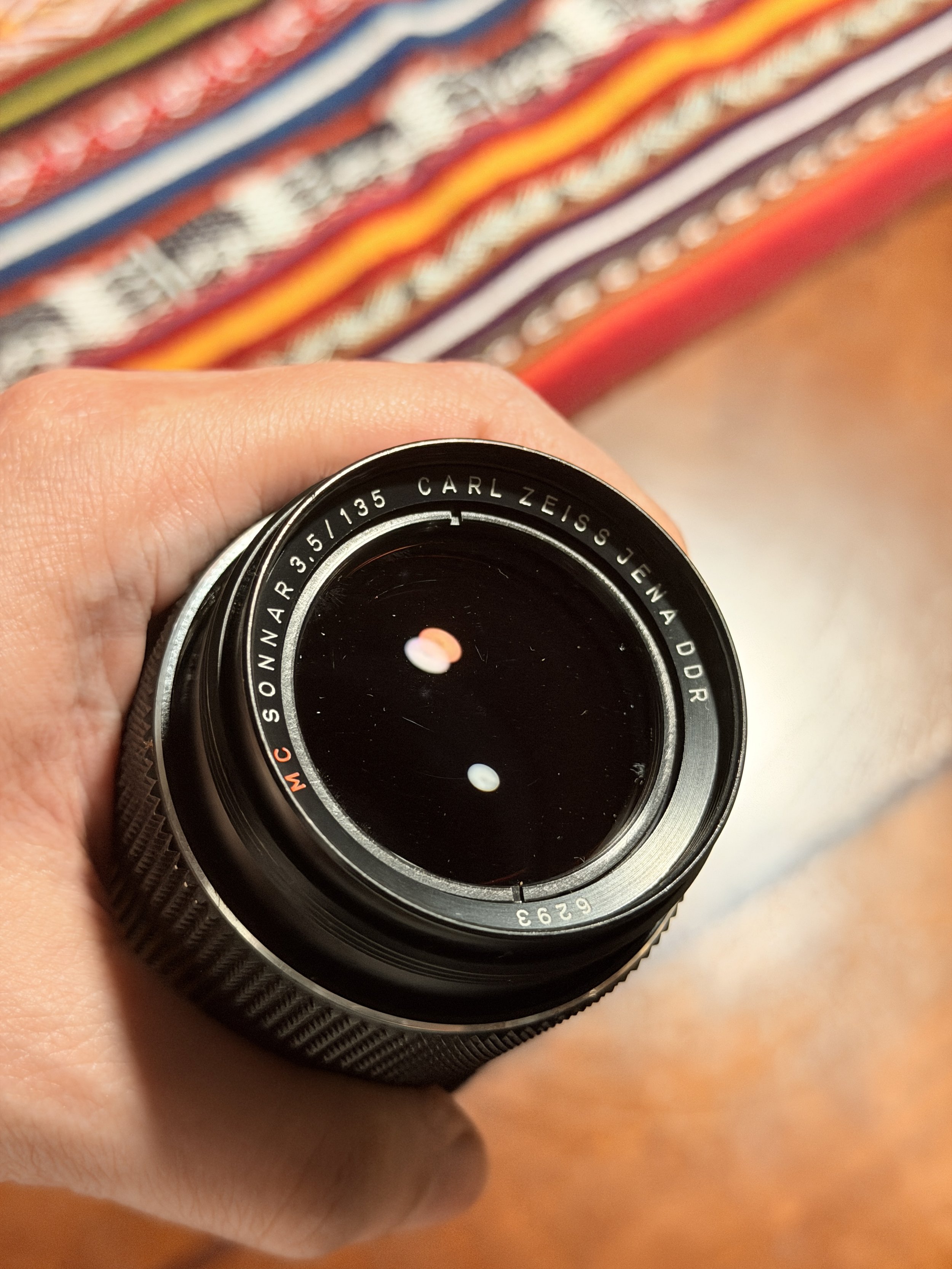 [FAVOR LEER] MC Sonnar 3,5/135 Carl Zeiss Jena DDR (Tele 135mm)