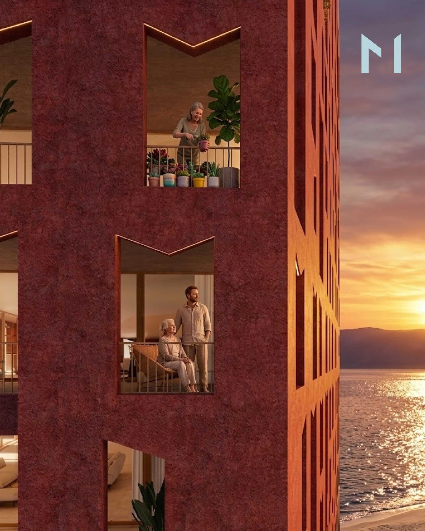 VLOR&Euml; RED TOWER 
M&euml;ngjeset me detin.
Mbr&euml;mjet me drit&euml;n e art&euml; q&euml; hyn n&euml; &ccedil;do hap&euml;sir&euml;.

Nj&euml; arkitektur&euml; q&euml; nuk &euml;sht&euml; vet&euml;m p&euml;r t&rsquo;u par&euml;, por p&euml;r t&