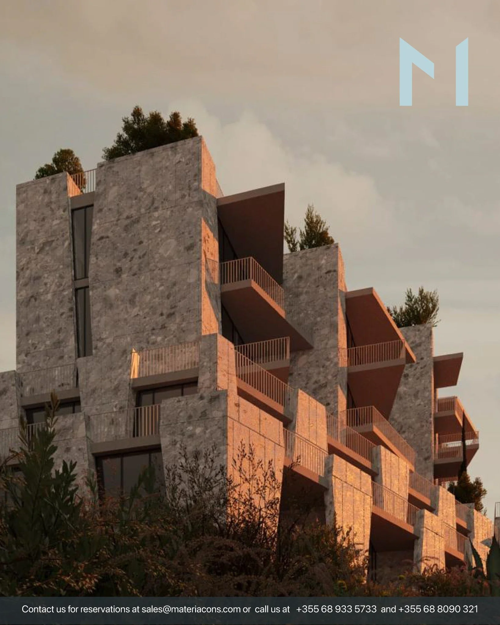 KANINA RESIDENCE

Arkitektur&euml; moderne e integruar me natyr&euml;n dhe qet&euml;sin&euml; e bregdetit t&euml; Vlor&euml;s.

Kanina Residence sjell nj&euml; koncept unik banimi, ku dizajni minimalist, privat&euml;sia dhe ambientet e gjelbra krijoj
