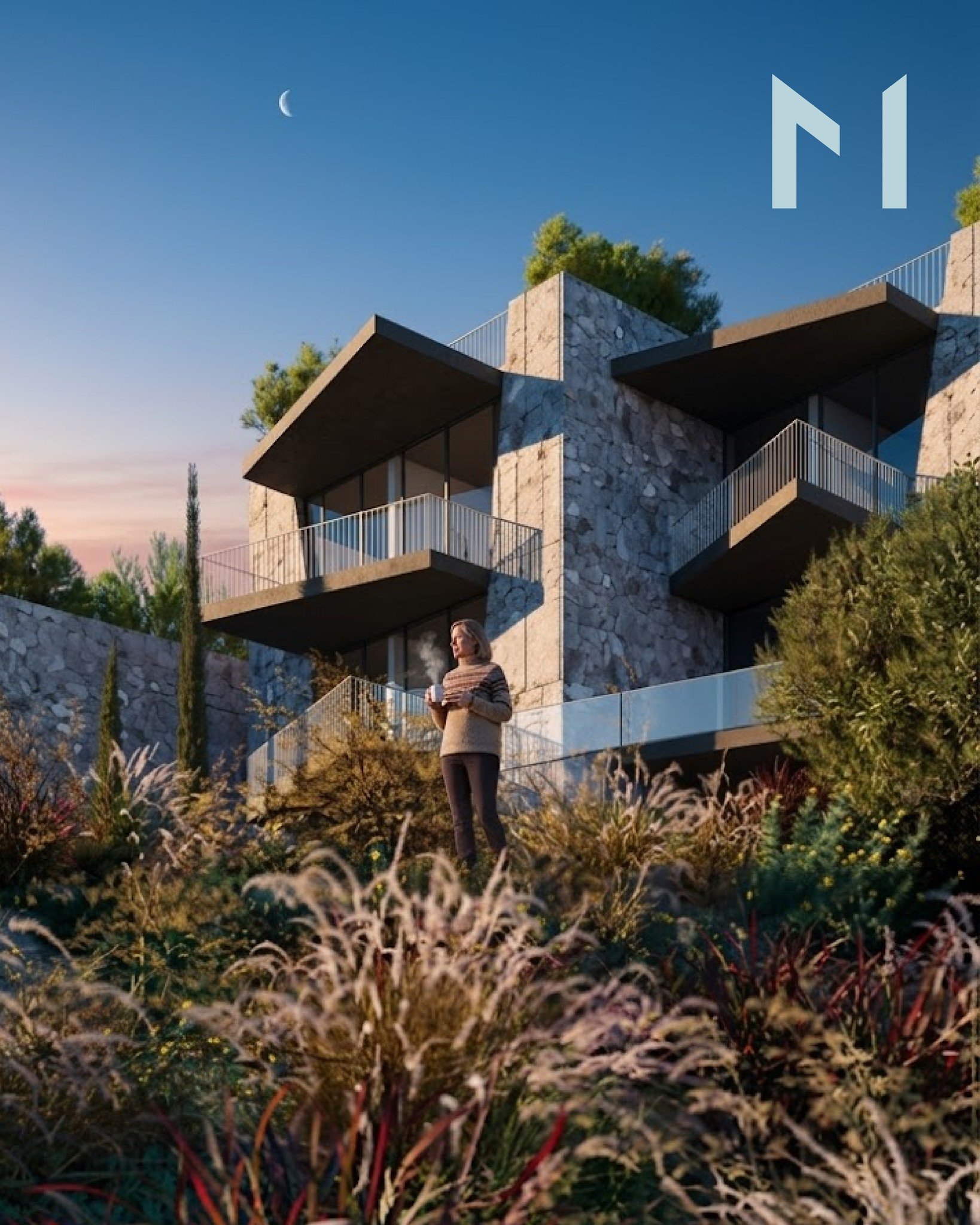 Per&euml;ndime q&euml; reflektohen mbi det dhe nj&euml; arkitektur&euml; q&euml; krijon qet&euml;si absolute. ✨

Hap&euml;sira t&euml; menduara p&euml;r relaks, pamje panoramike dhe ambiente premium q&euml; sjellin eksperienc&euml;n e nj&euml; resort