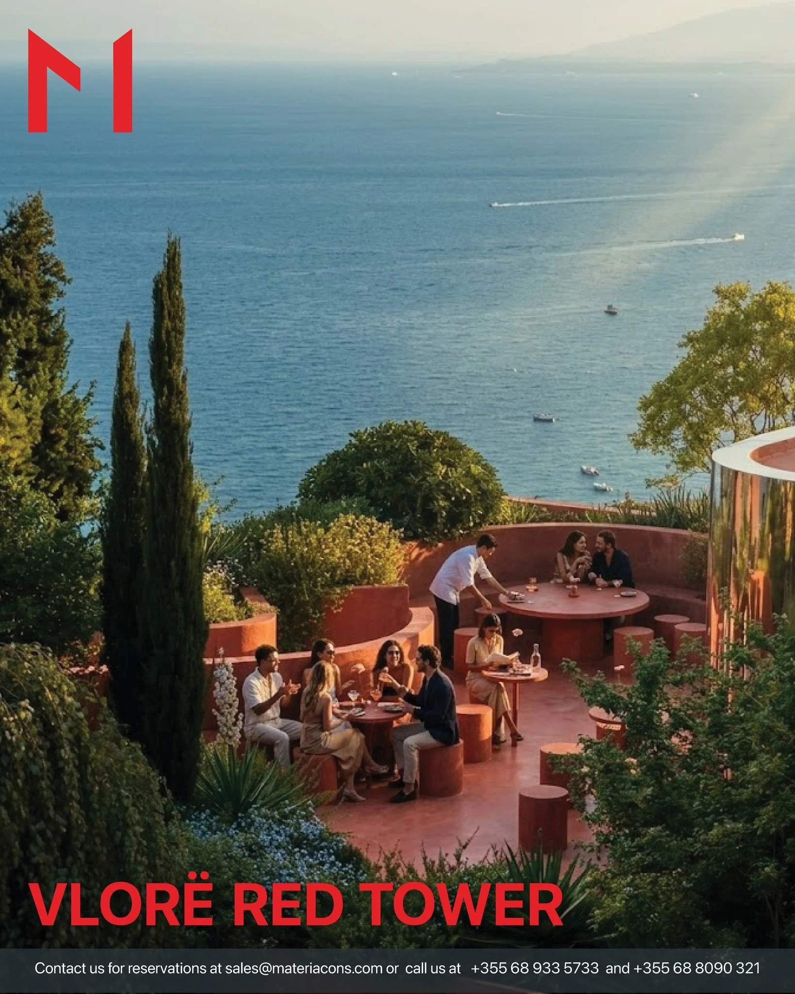 VLOR&Euml; RED TOWER

M&euml; shum&euml; se nj&euml; rezidenc&euml; &mdash; nj&euml; m&euml;nyr&euml; jetese mbi Adriatik.

Nga arkitektura ikonike te ambientet sociale me pamje panoramike t&euml; detit, Vlora Red Tower &euml;sht&euml; projektuar p&e