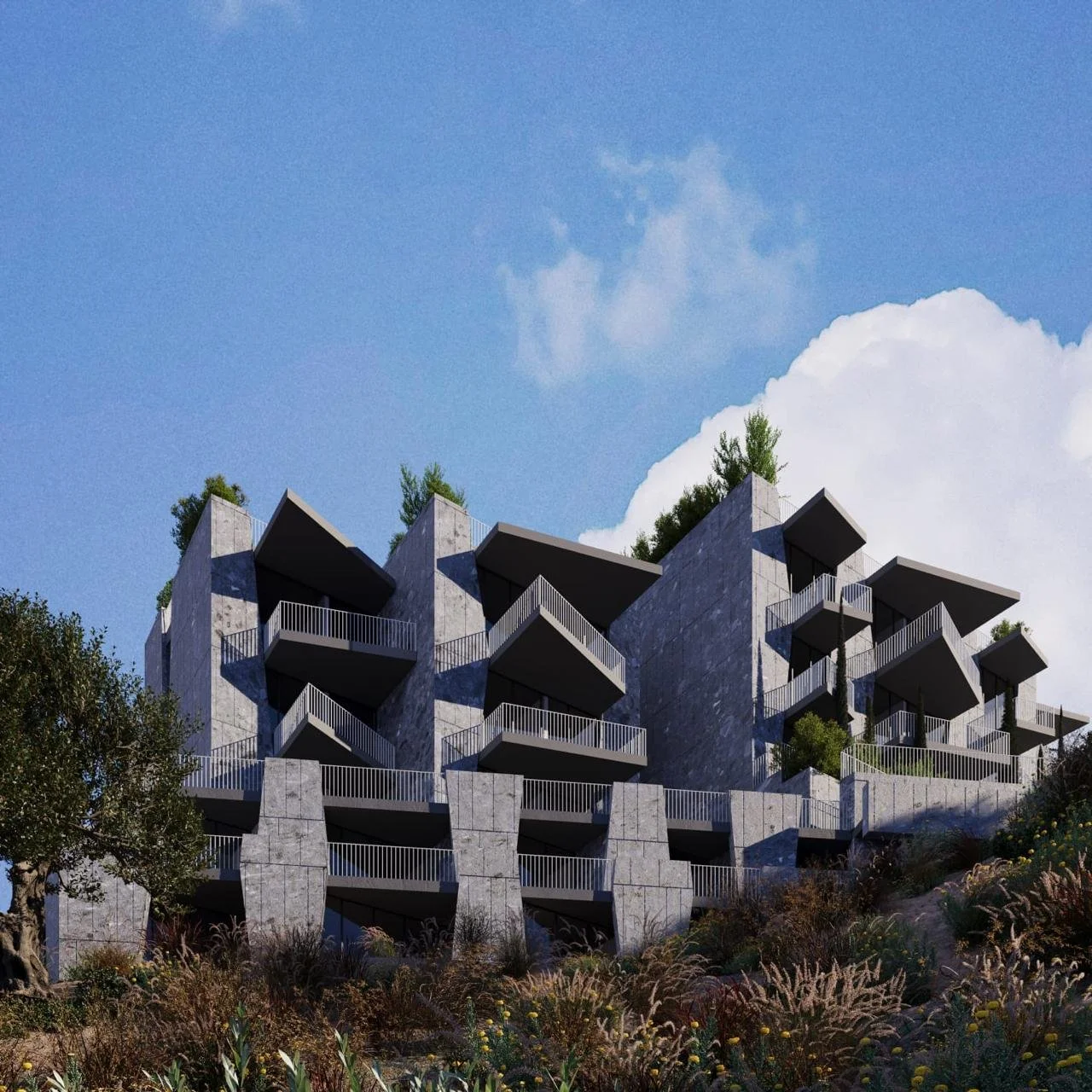 An image of The Float House.