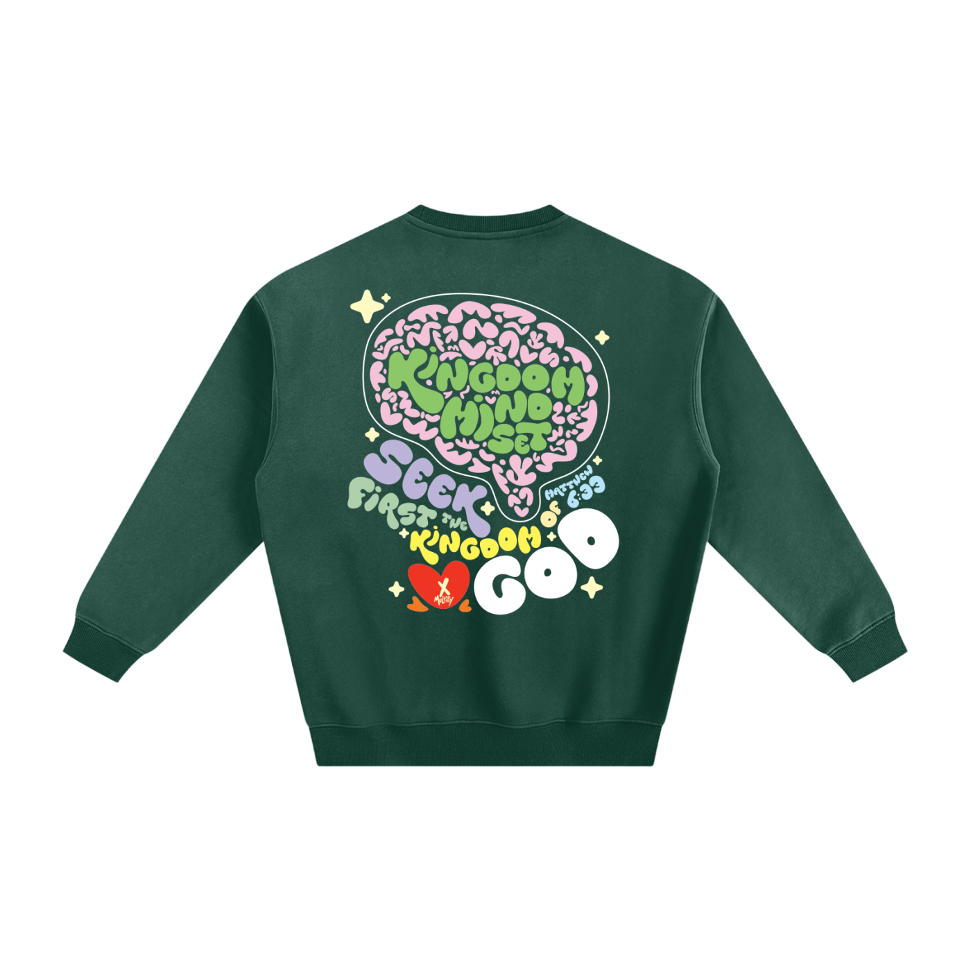 Fleeced Sweatshirt - Kingdom Mindset