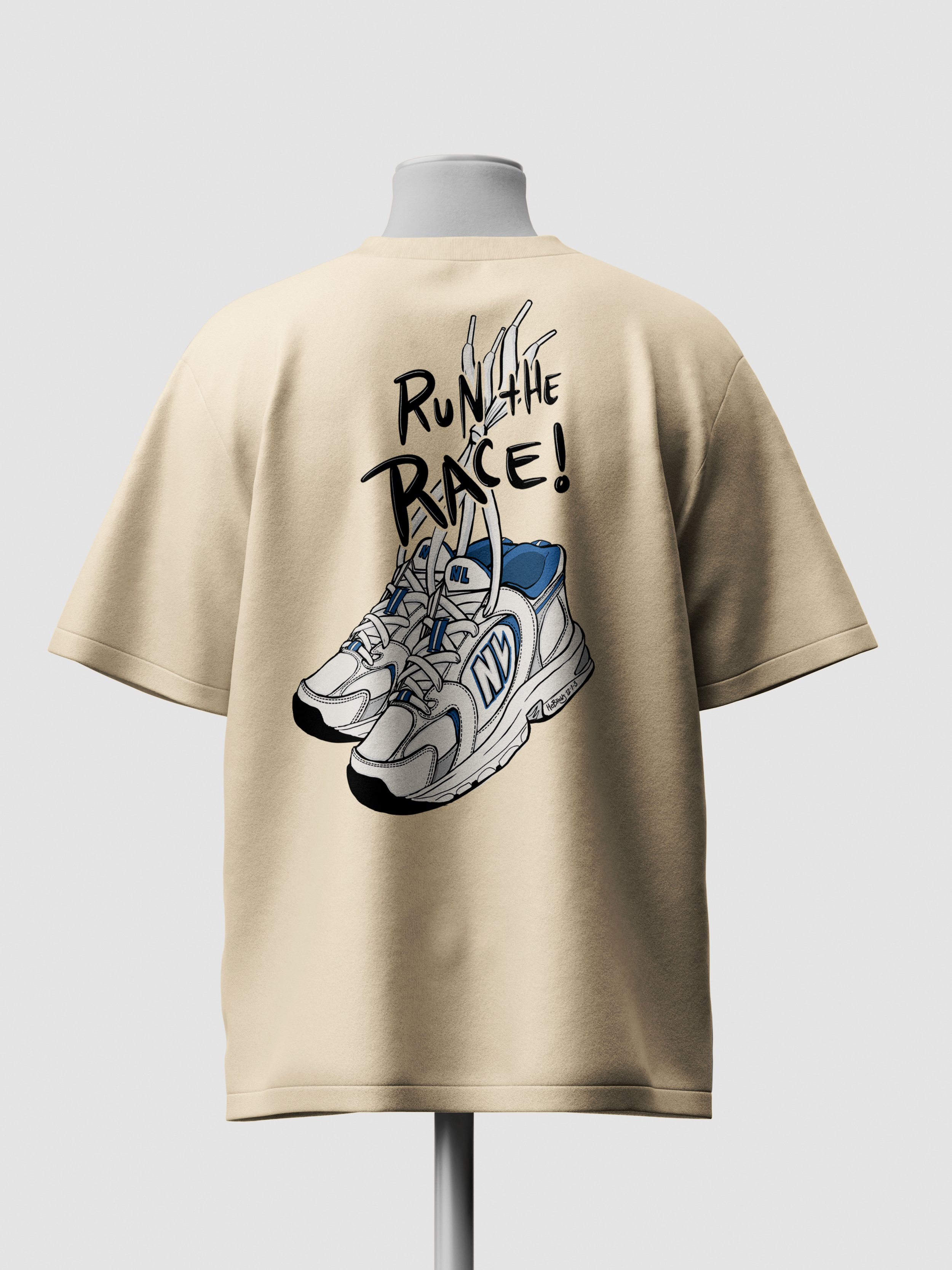 Run the Race Oversized T-Shirt