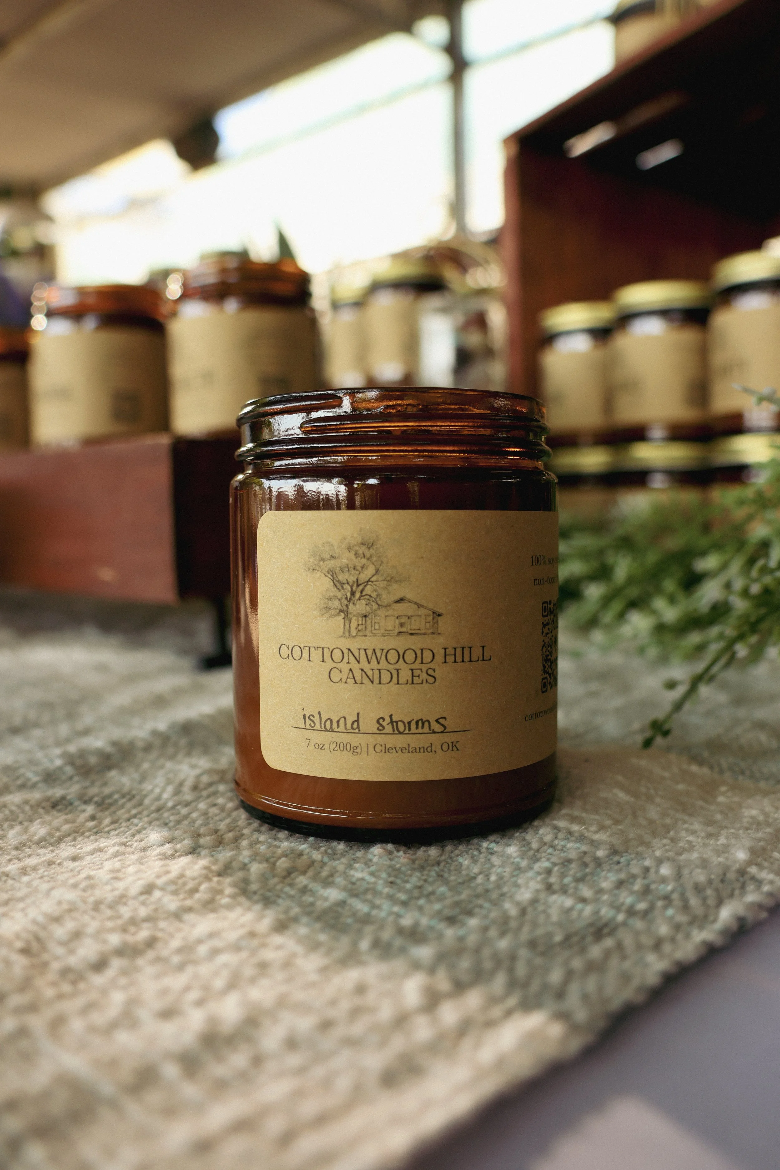 Island Storms Candle