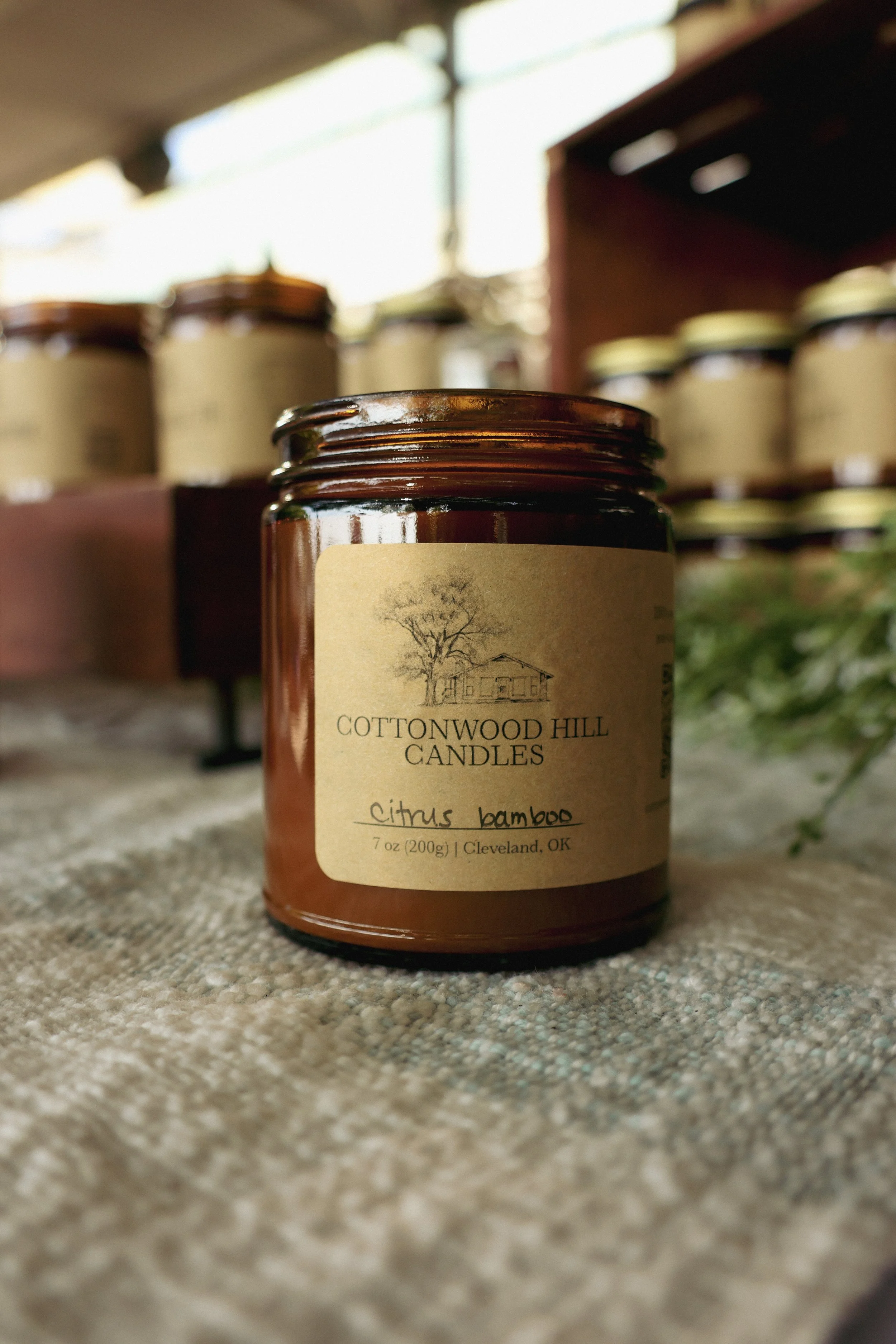 Citrus Bamboo Candle