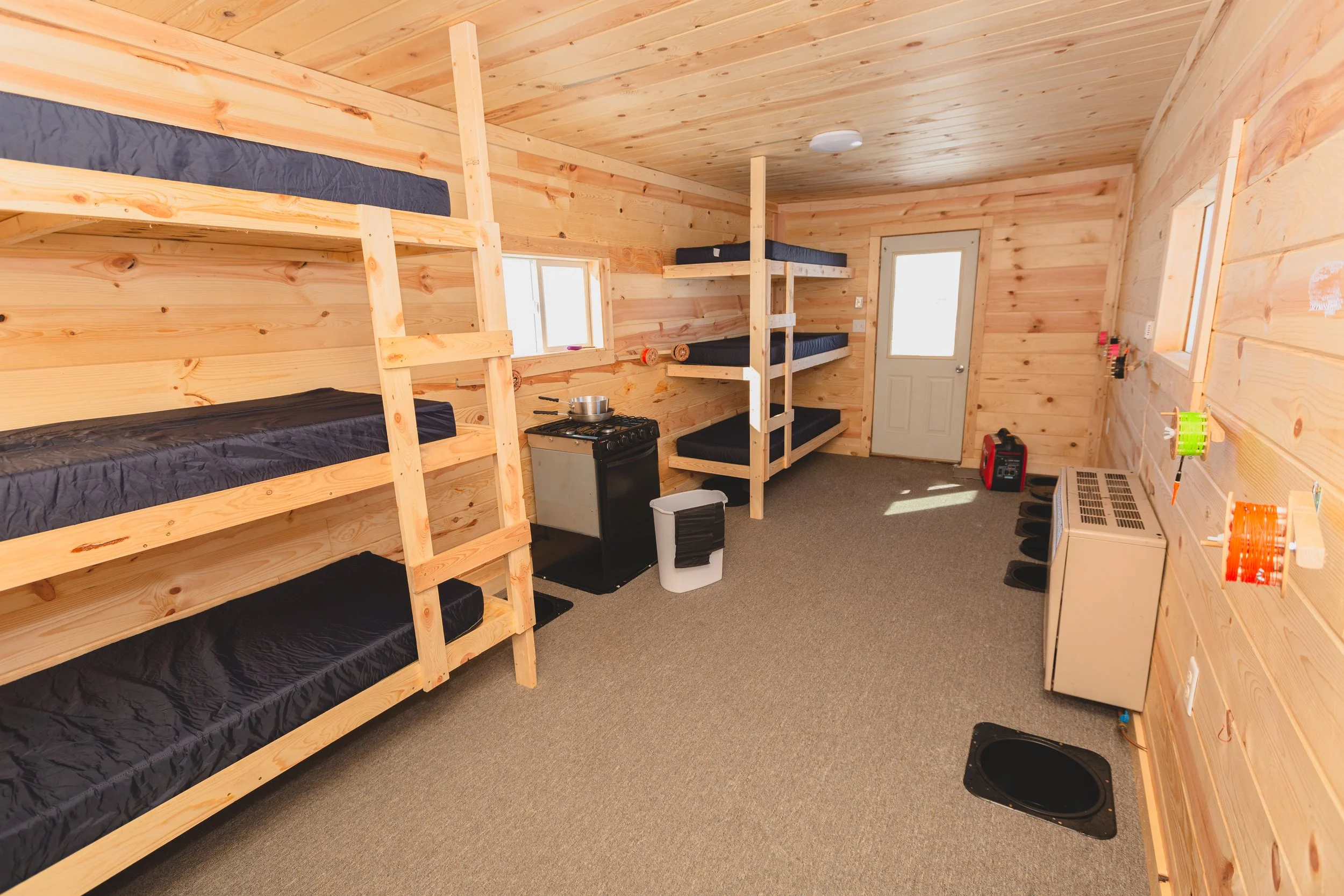 To Rent Fish Fish House Rentals — North Mille Lacs Ice Fishing