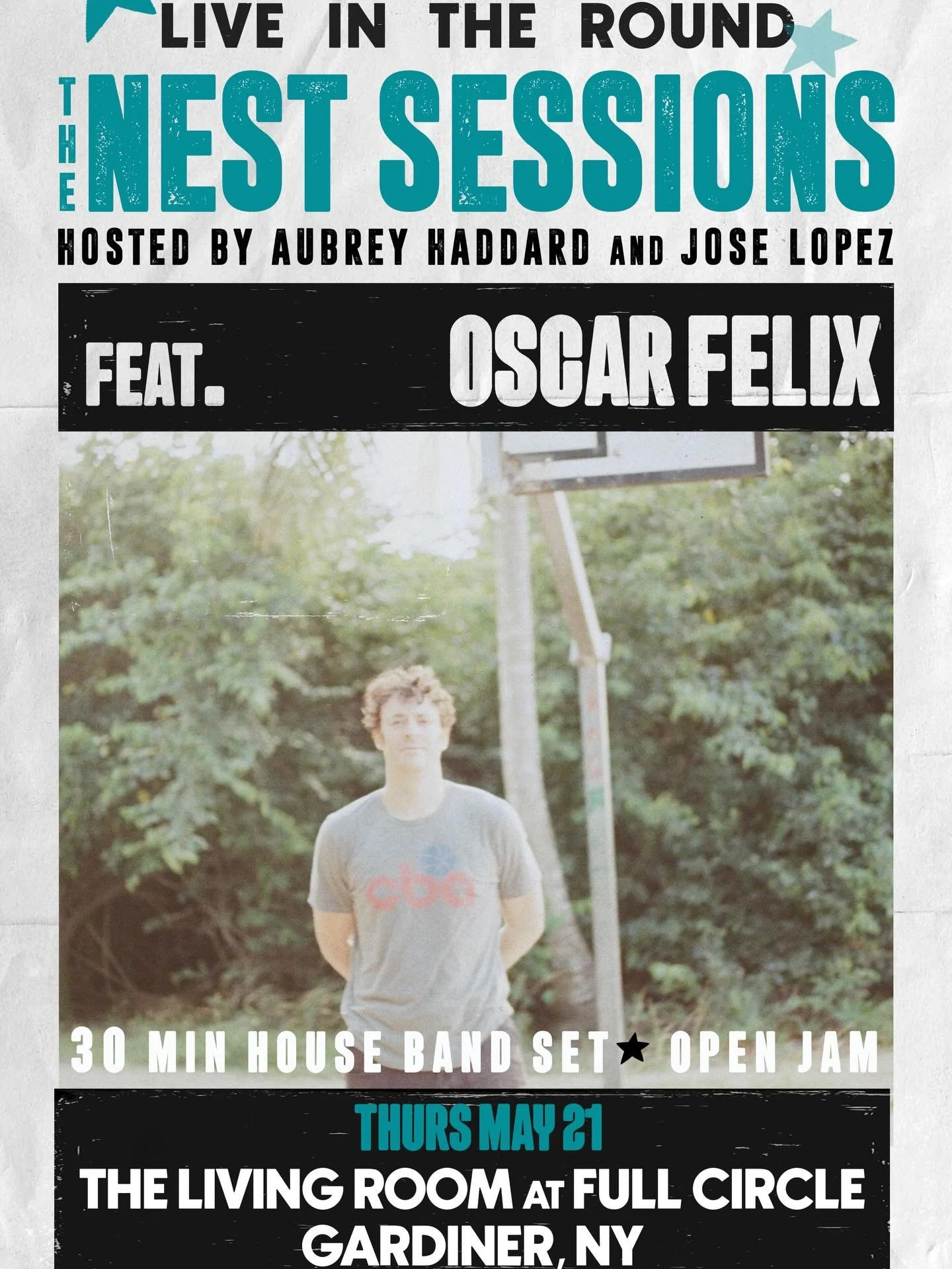 MAY 21 - FEATURE ANNOUNCED!
@0scarfelix will join us with his dreamy &amp; haunting indie folk sounds. Give his last release &ldquo;PRESQU&rsquo;&Icirc;LE&rdquo; a listen an join us at the nest!!

may house band features @aub.had @joselopezthe2nd @sc