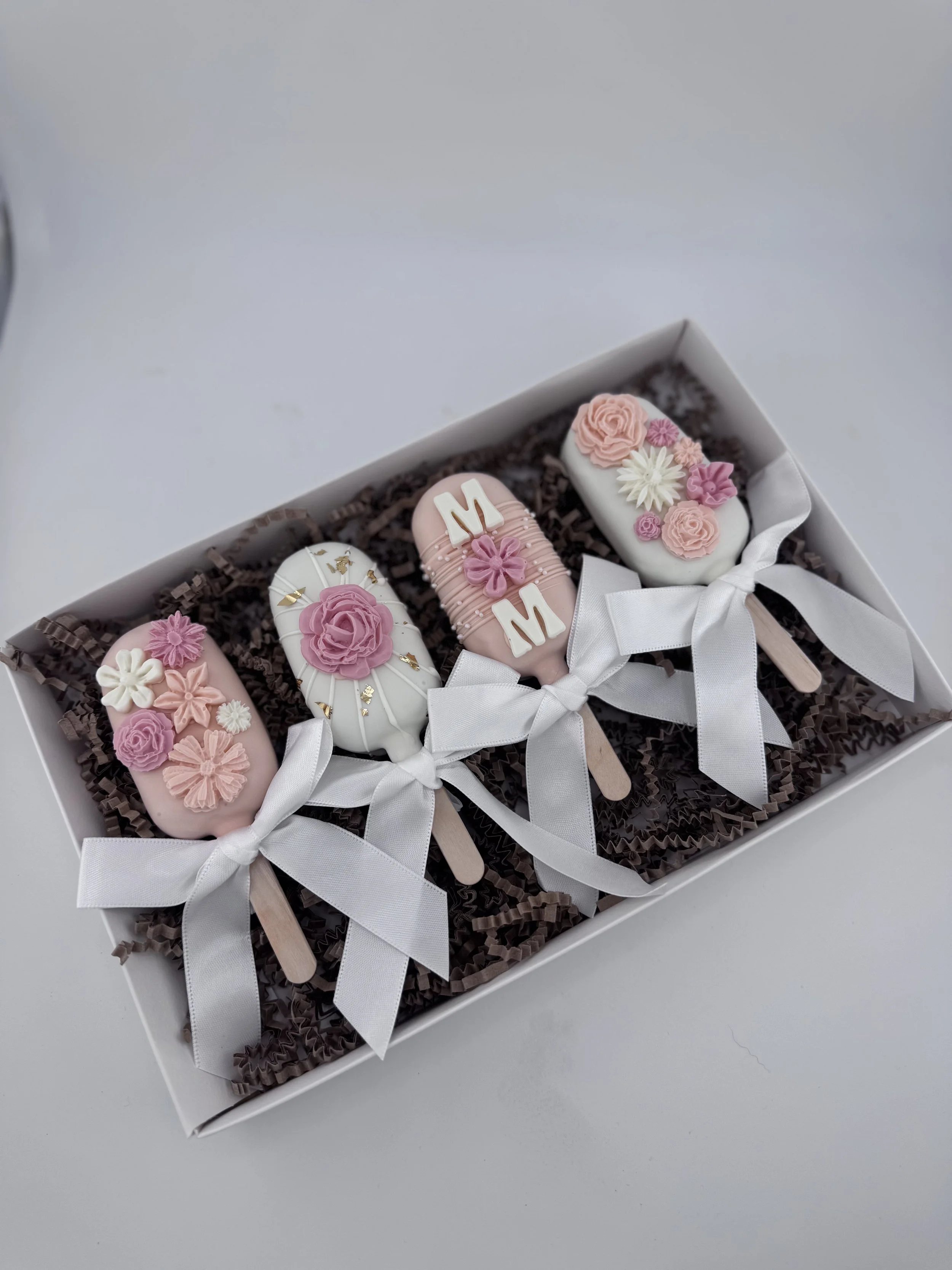 Mother's Day Cake Popsicles