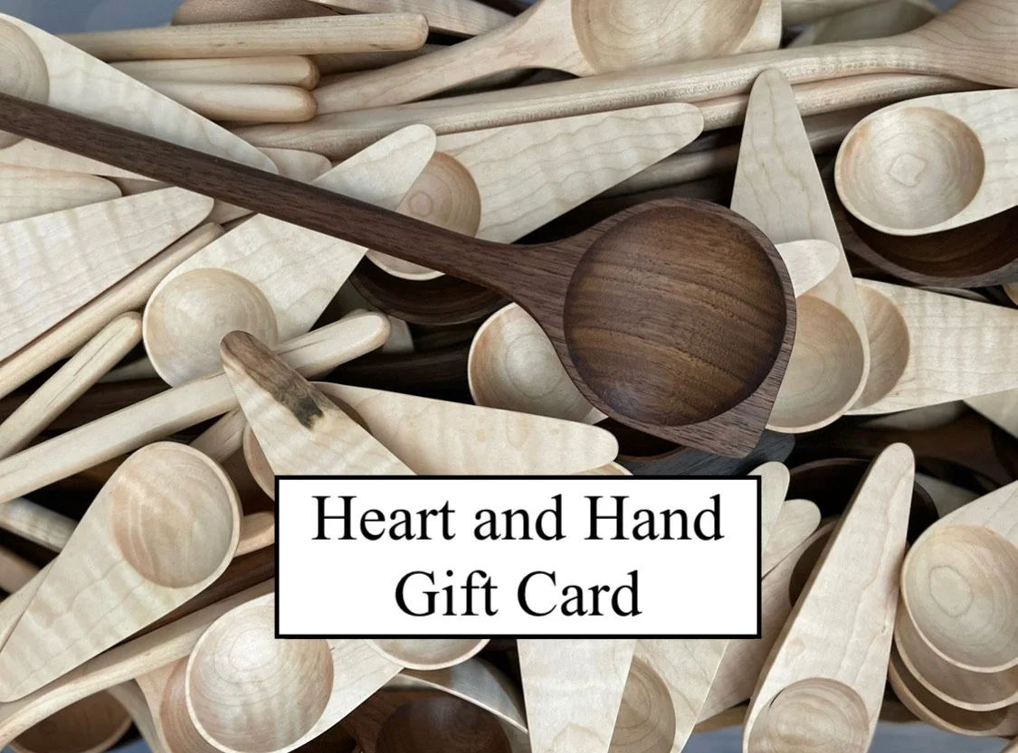 Heart and Hand Crafted Gift Card