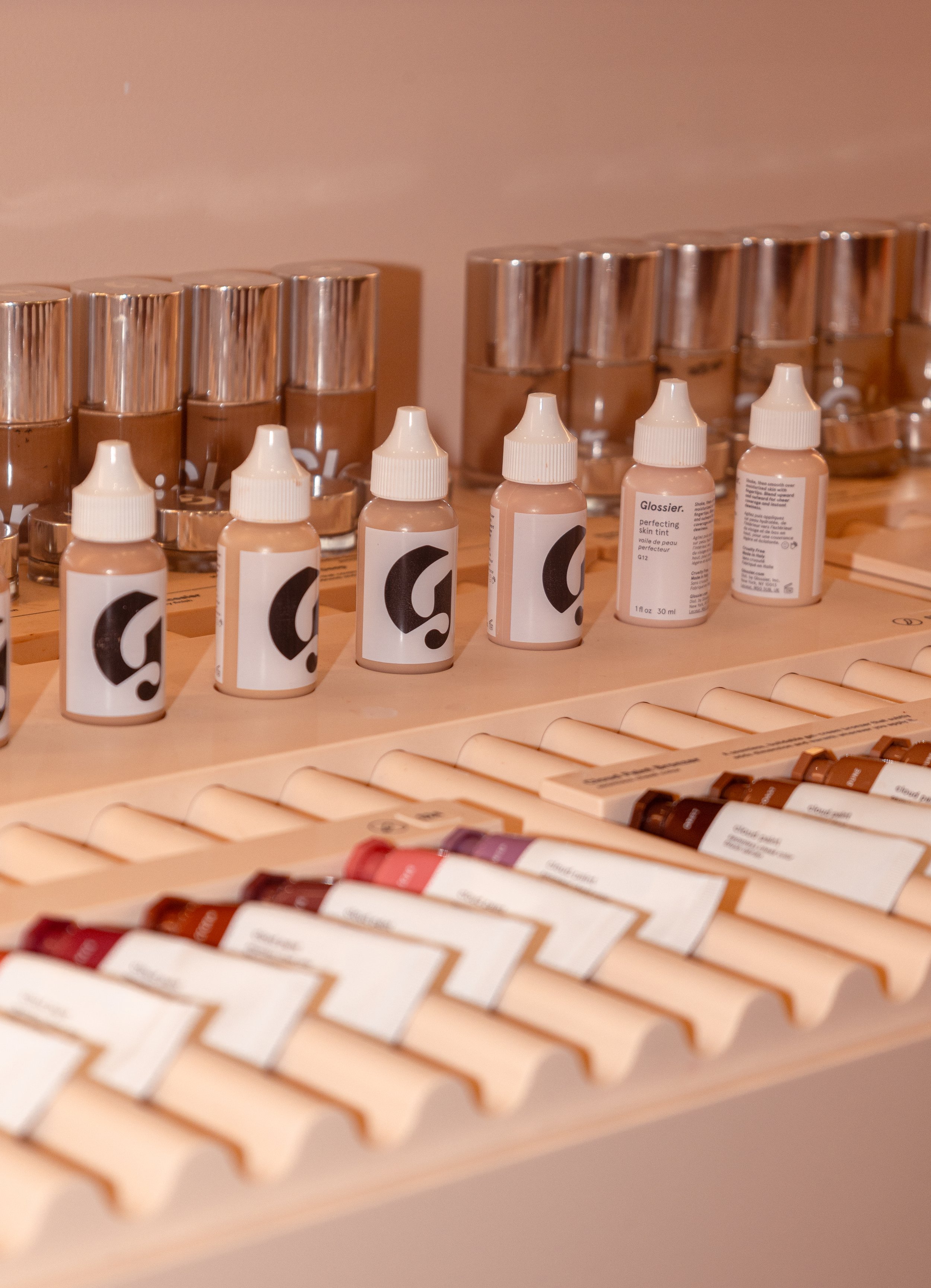 LACA x Glossier