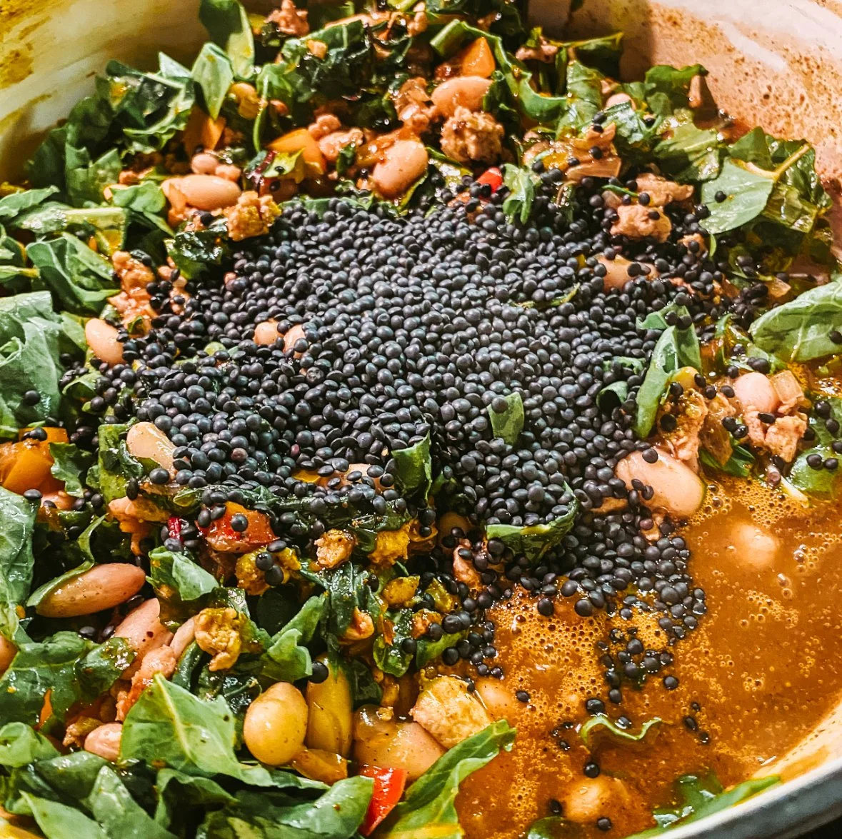 Giada Inspired White Bean Chili