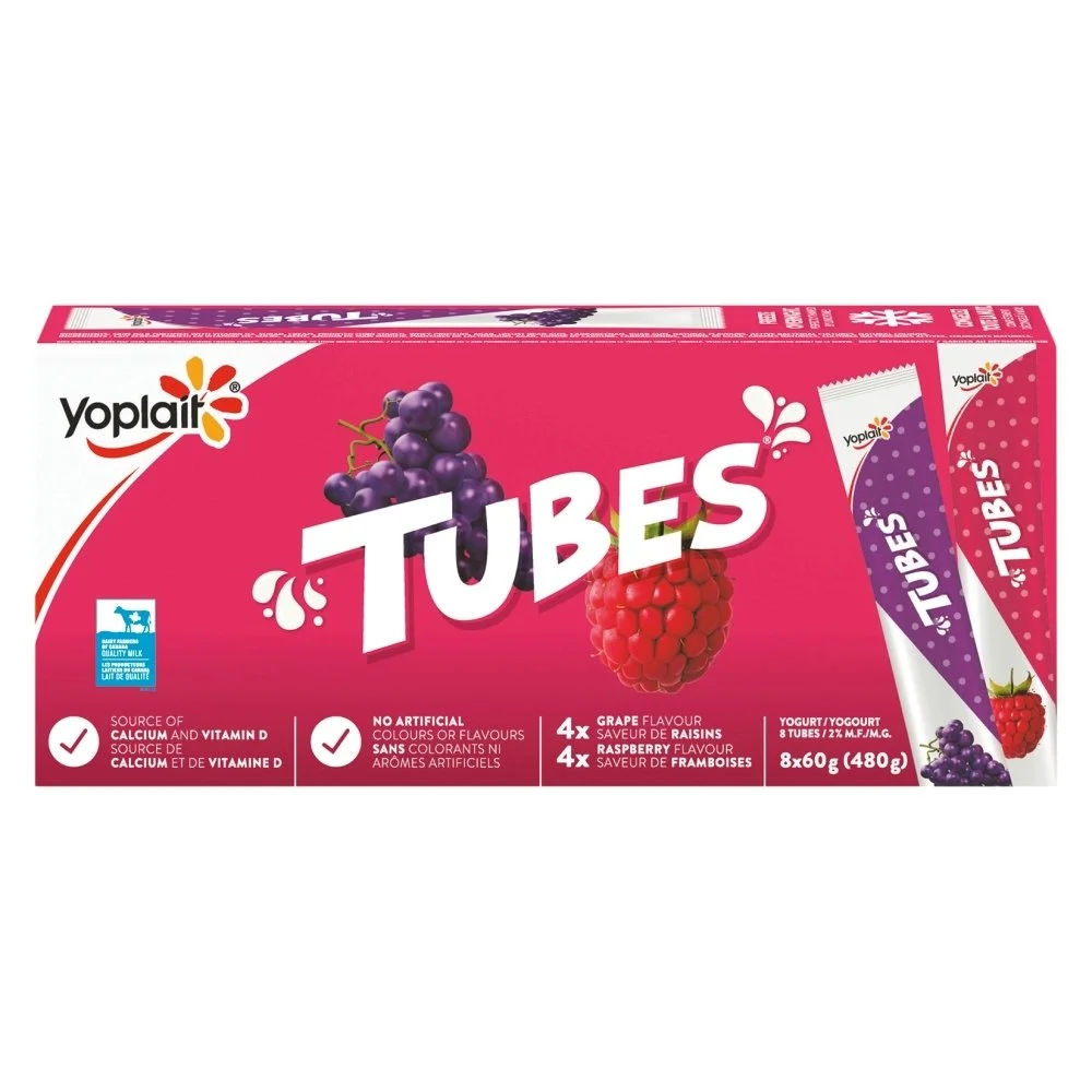 Yogurt Tubes
