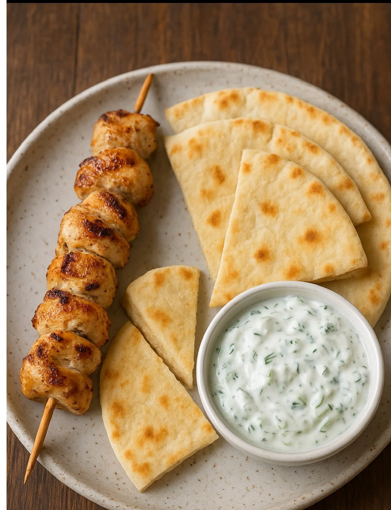 Chicken Skewer & Pita Bread