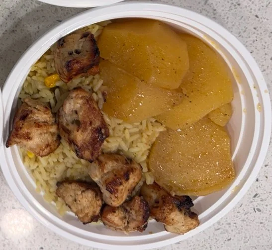 Chicken Souvlaki Dinner