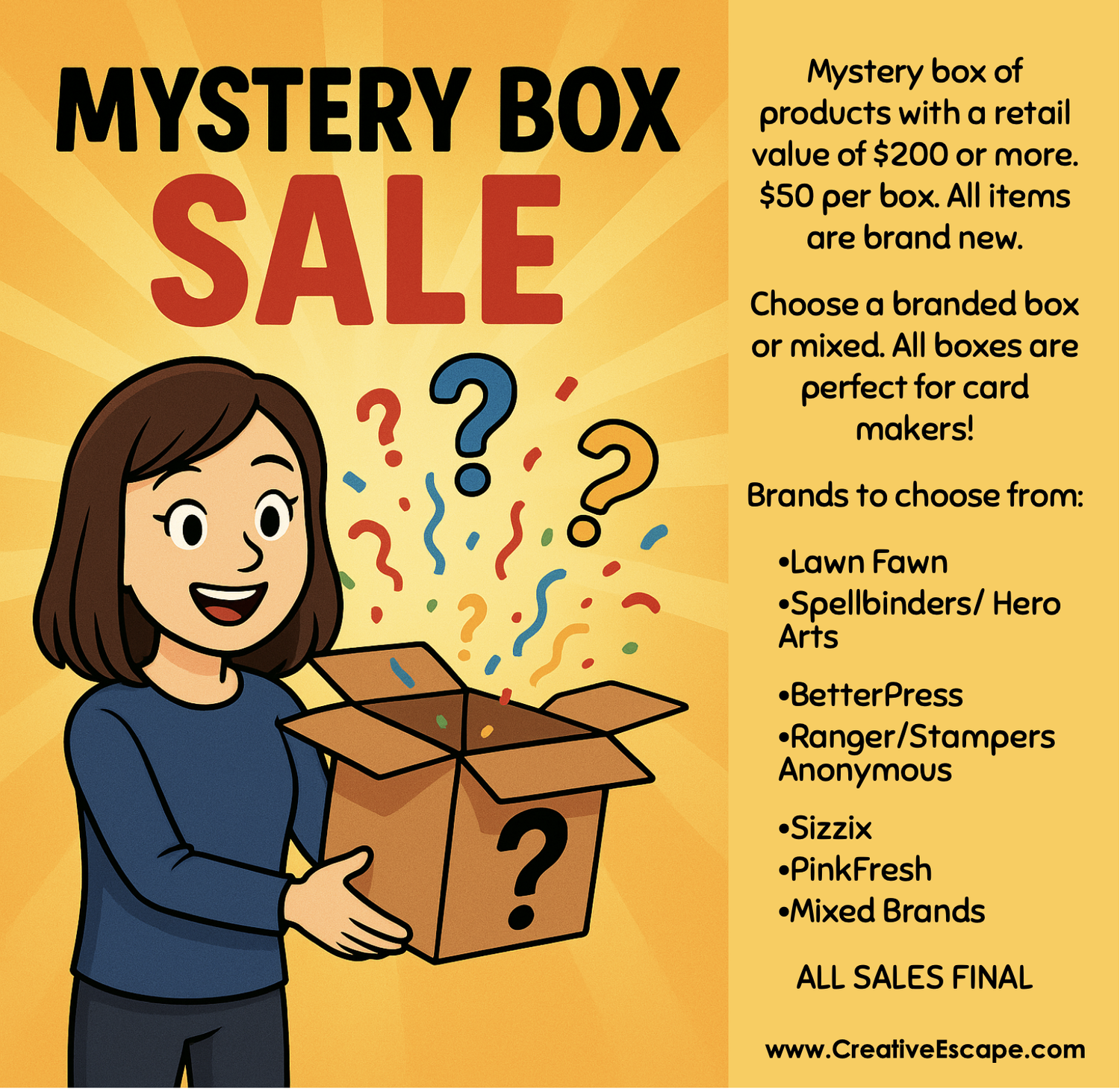 $50 Mystery Box — Nina B Creates