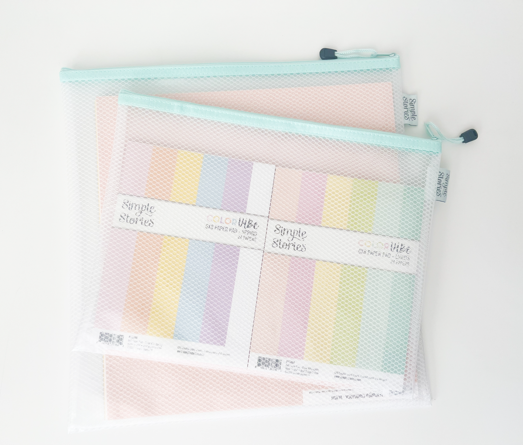 Simple Stories Craft Storage Pouch Mint (3 sizes)