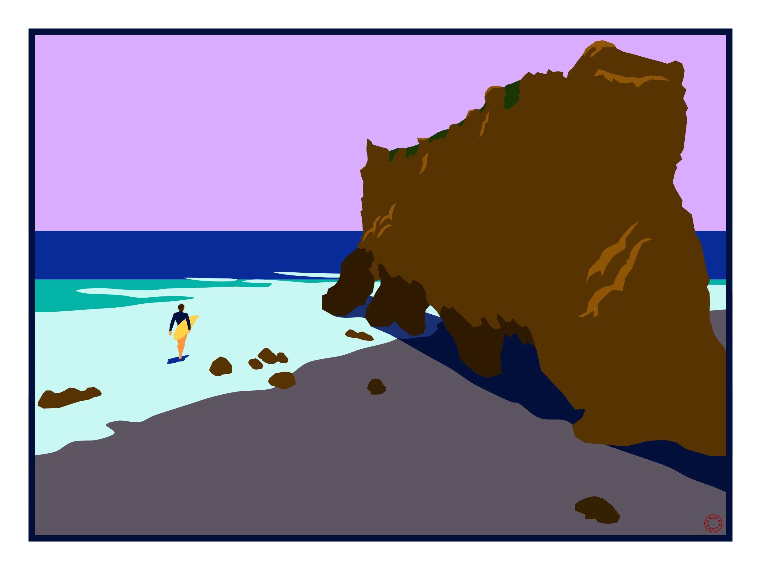 El Matador Beach Surfer