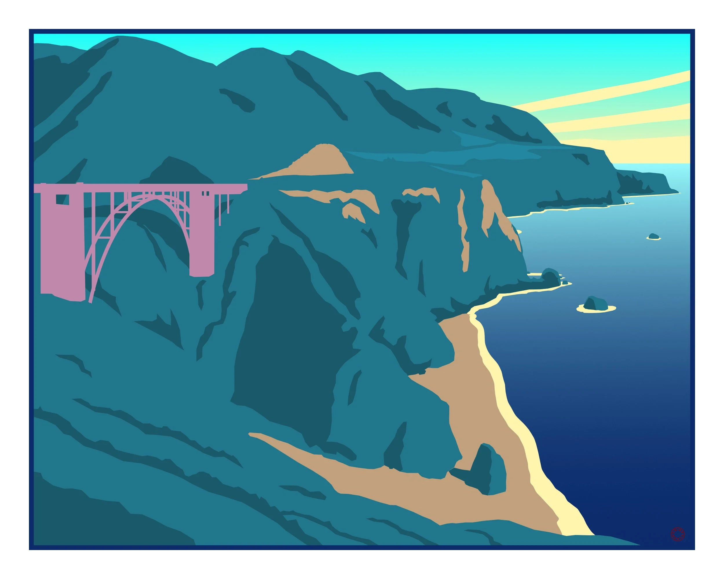 Bixby Bridge Overlook
