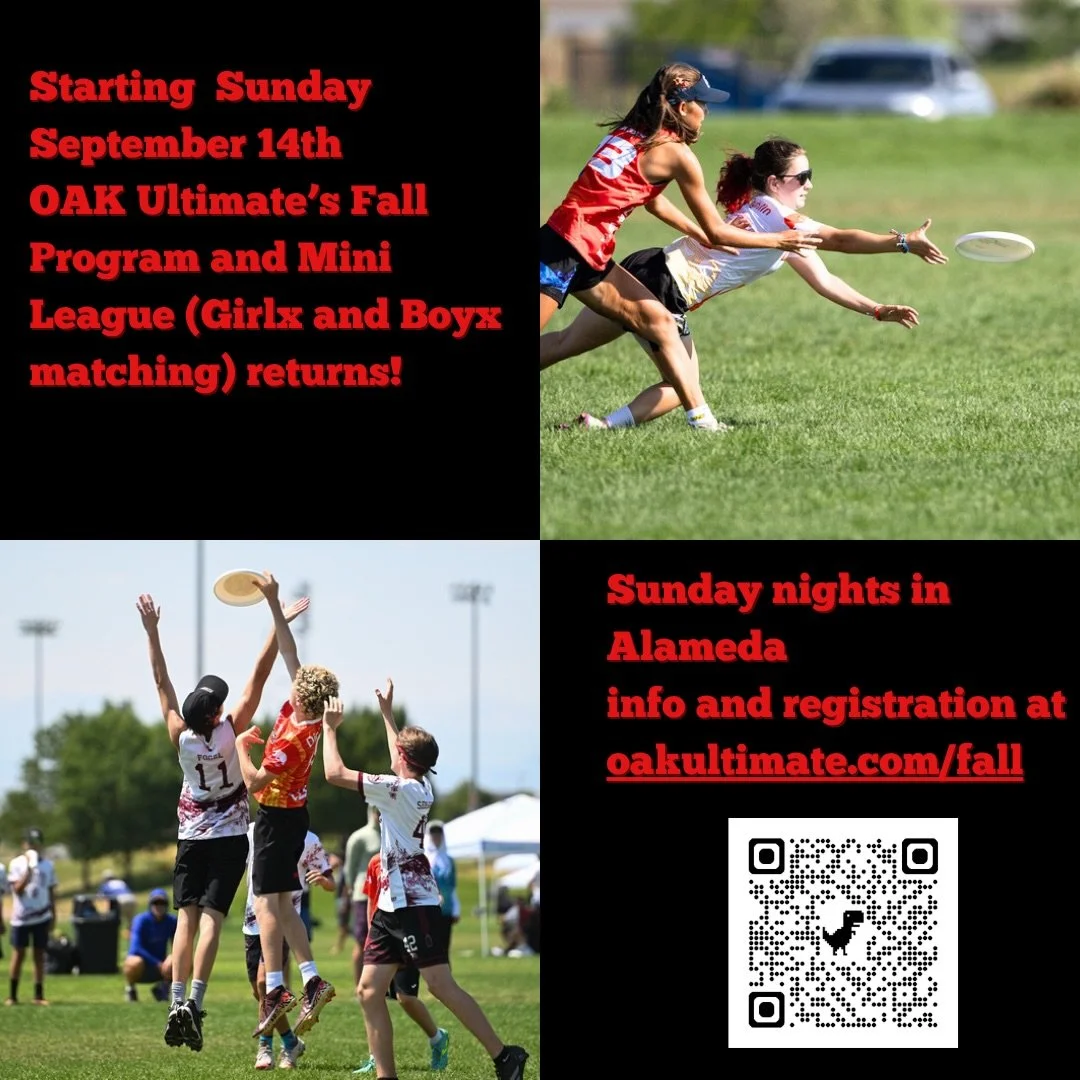 Less than a week away!  Come join for fall mini&rsquo;s league!