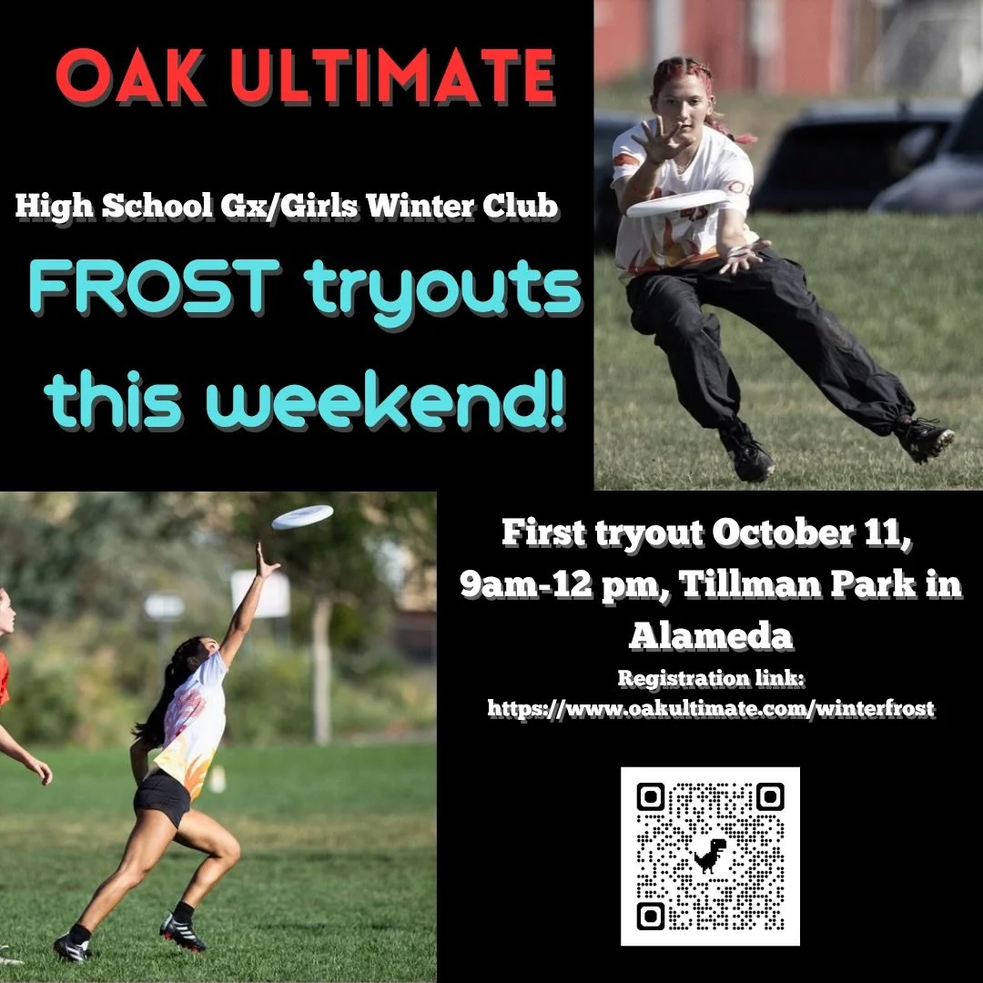 Frost tryouts this weekend!