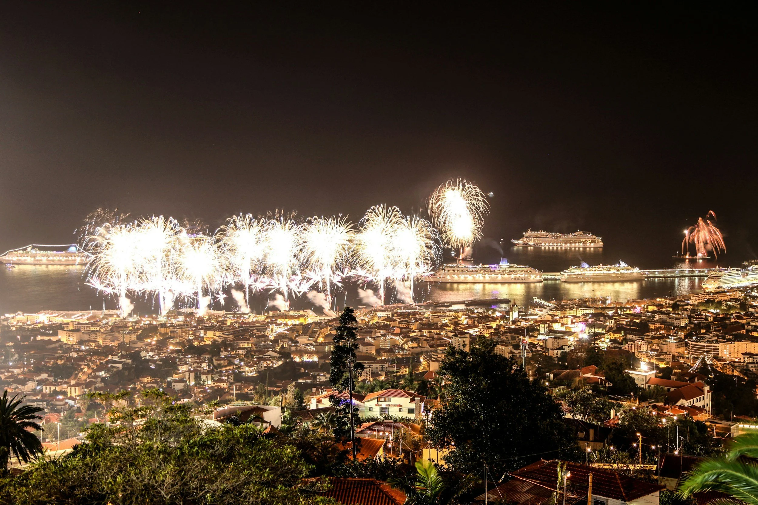 Best places to Watch the Madeira Fireworks on New year’s Eve