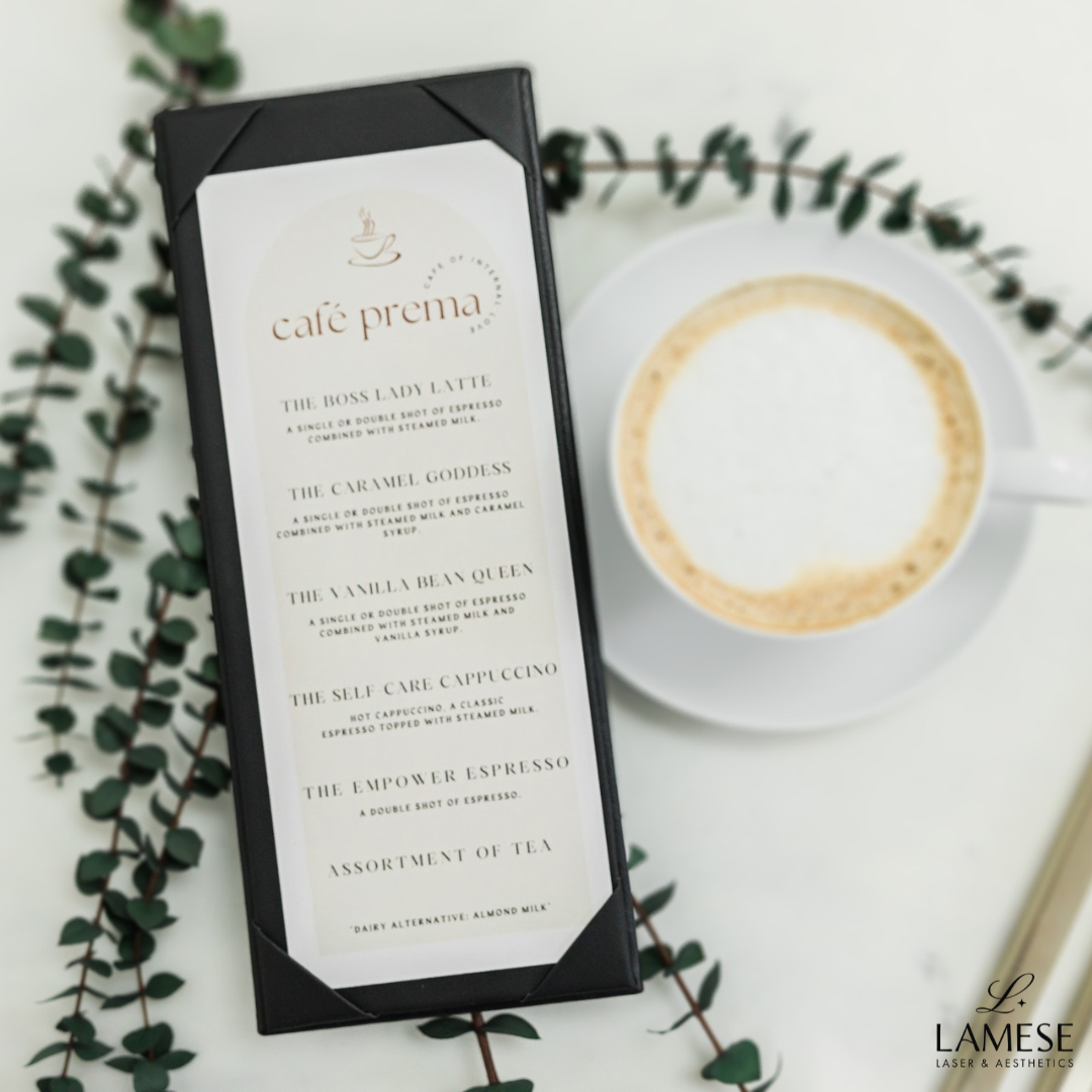 DESIGNED AND CREATED MENU FOR CAFE PREMA