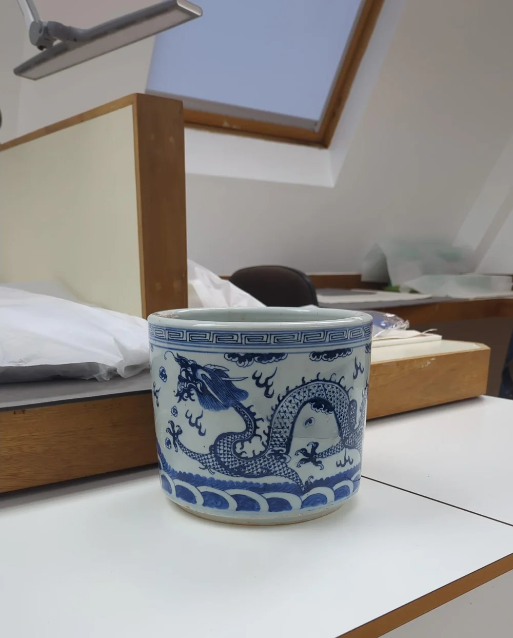 Dragon pot after treatment.