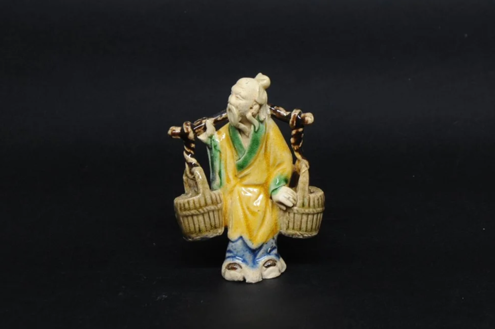 Bonsai figurine after treatment.
