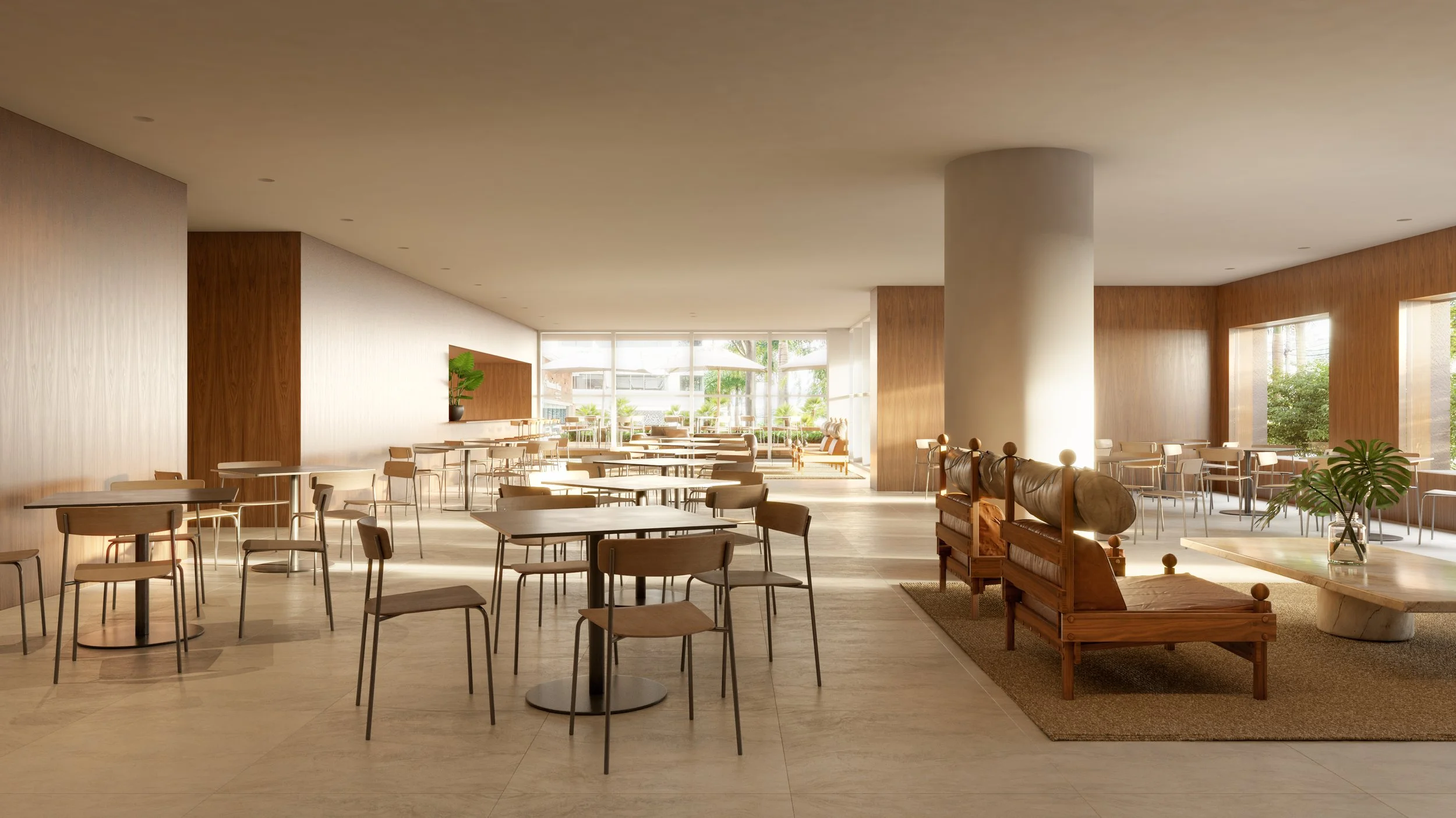 Nápole restaurante | Interior comercial