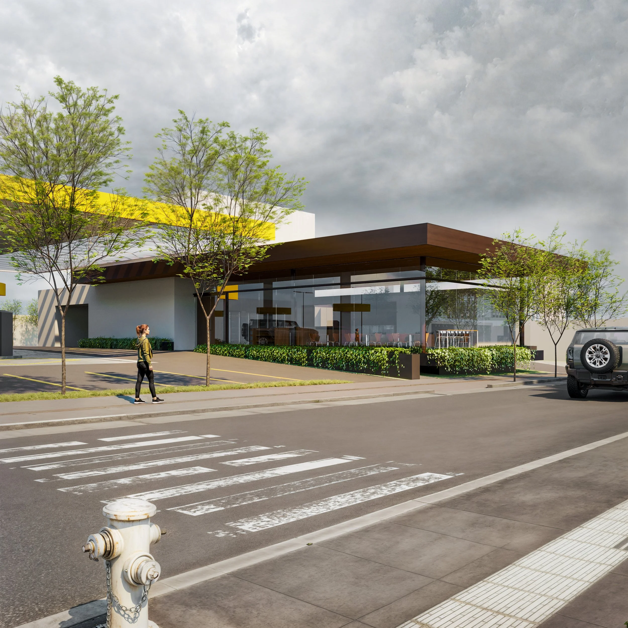 Posto Ortec | Edifício comercial