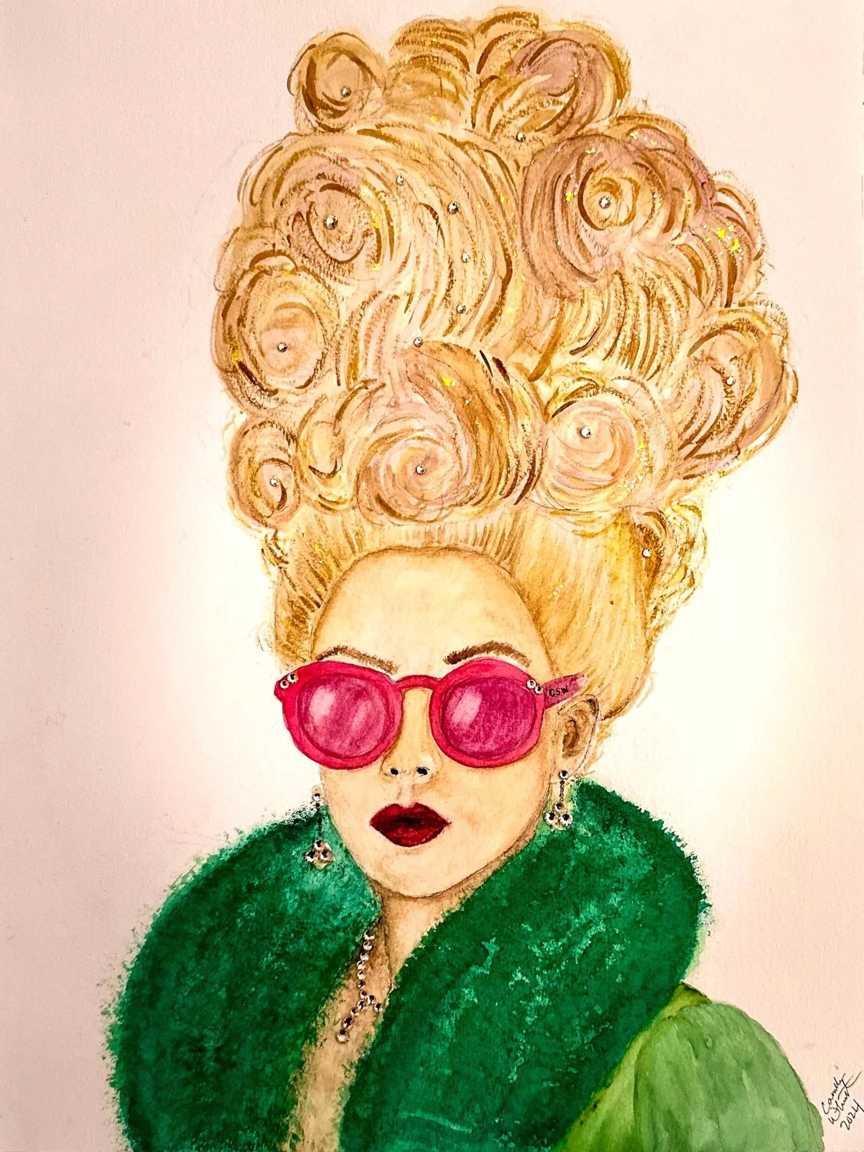 "Stella" - Sassy Sophisticate Collection - You are foolin' no one, darlin'. • Private Collector