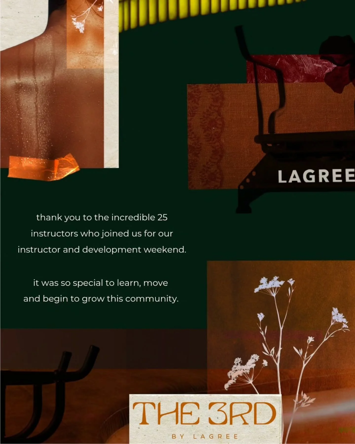 Feeling incredibly grateful for the love and support from our community 💛 

A huge thank-you to the 25 amazing instructors who joined us this weekend and helped refine our method with such intention and care, especially with the guidance of @ayla_yo