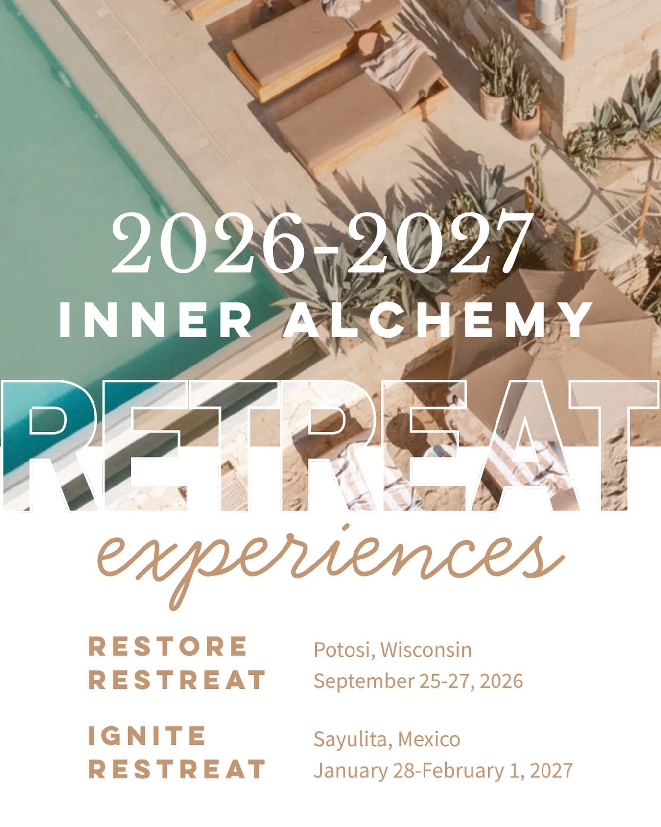 Two retreat experiences are on the calendar for 2026-2027 and early bird pricing is active for a few more weeks!

Restore Retreat - Potosi, Wisconsin. September 25-27, 2026. Three days on the bluffs above the Mississippi to set down all the balls you