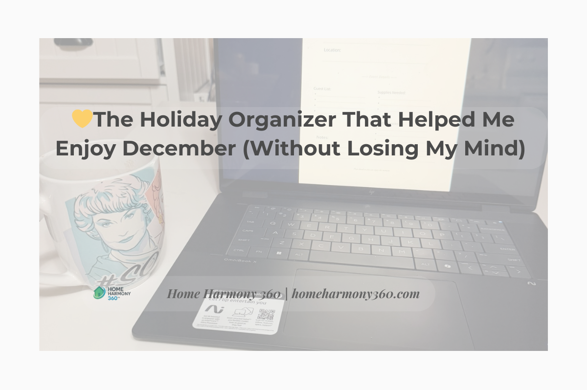 💛The Holiday Organizer That Helped Me Enjoy December (Without Losing My Mind)&nbsp;