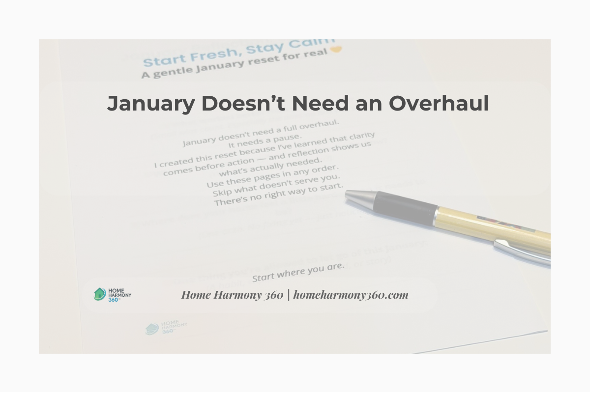💛Kickstart 2026: Your Gentle January Reset (Without the Overwhelm)