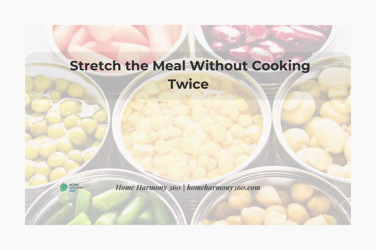 Stretch the Meal Without Cooking Twice&nbsp;