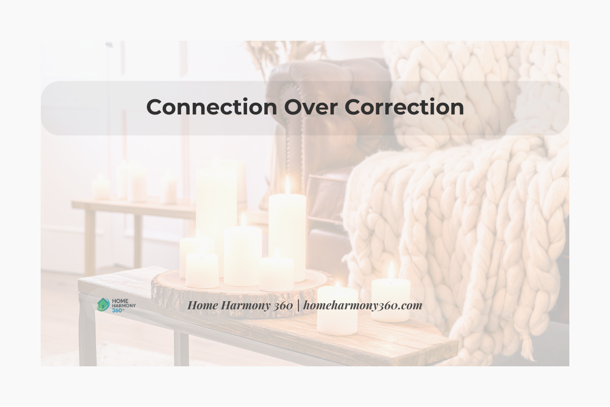 Connection Over Correction&nbsp;