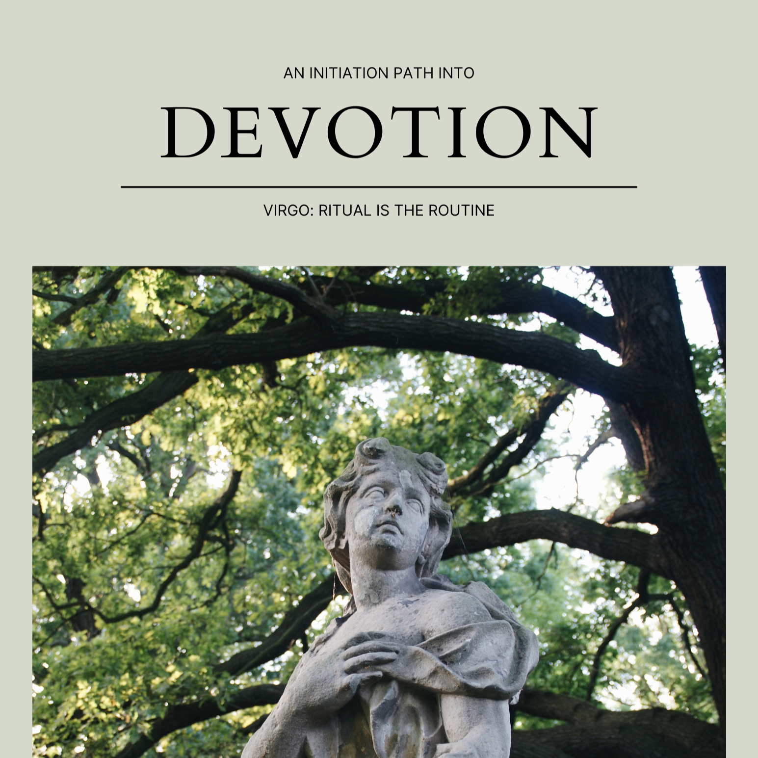 Initiation into Devotion