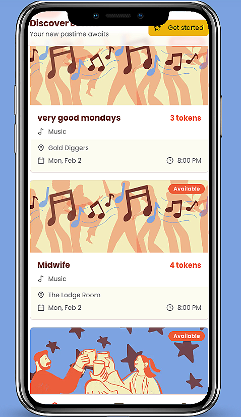 pastime app home page