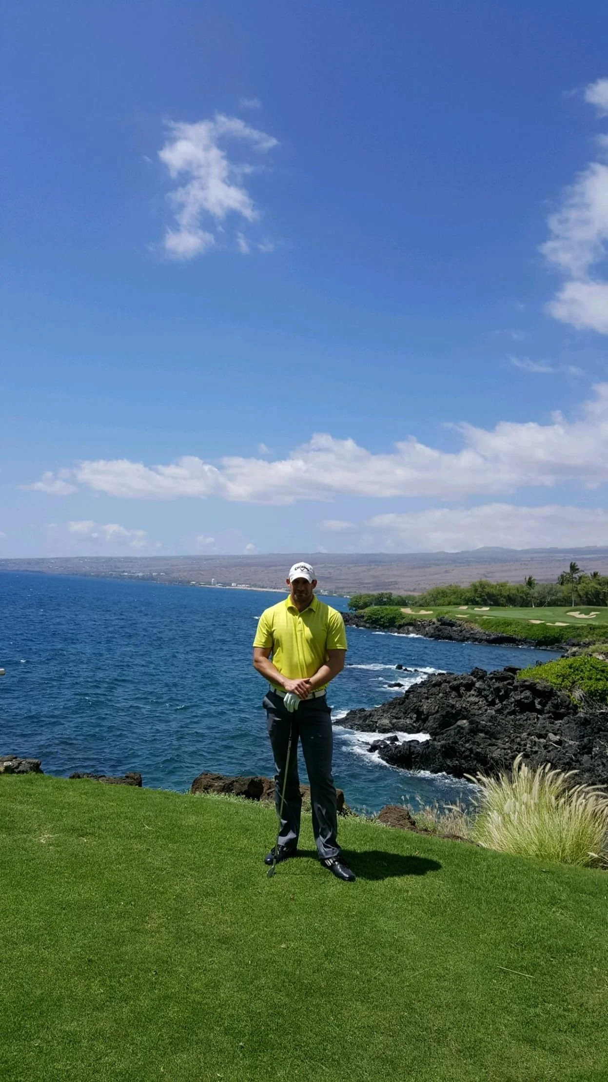 The person behind the practice: travel, golf, and island life on the Big Island coast