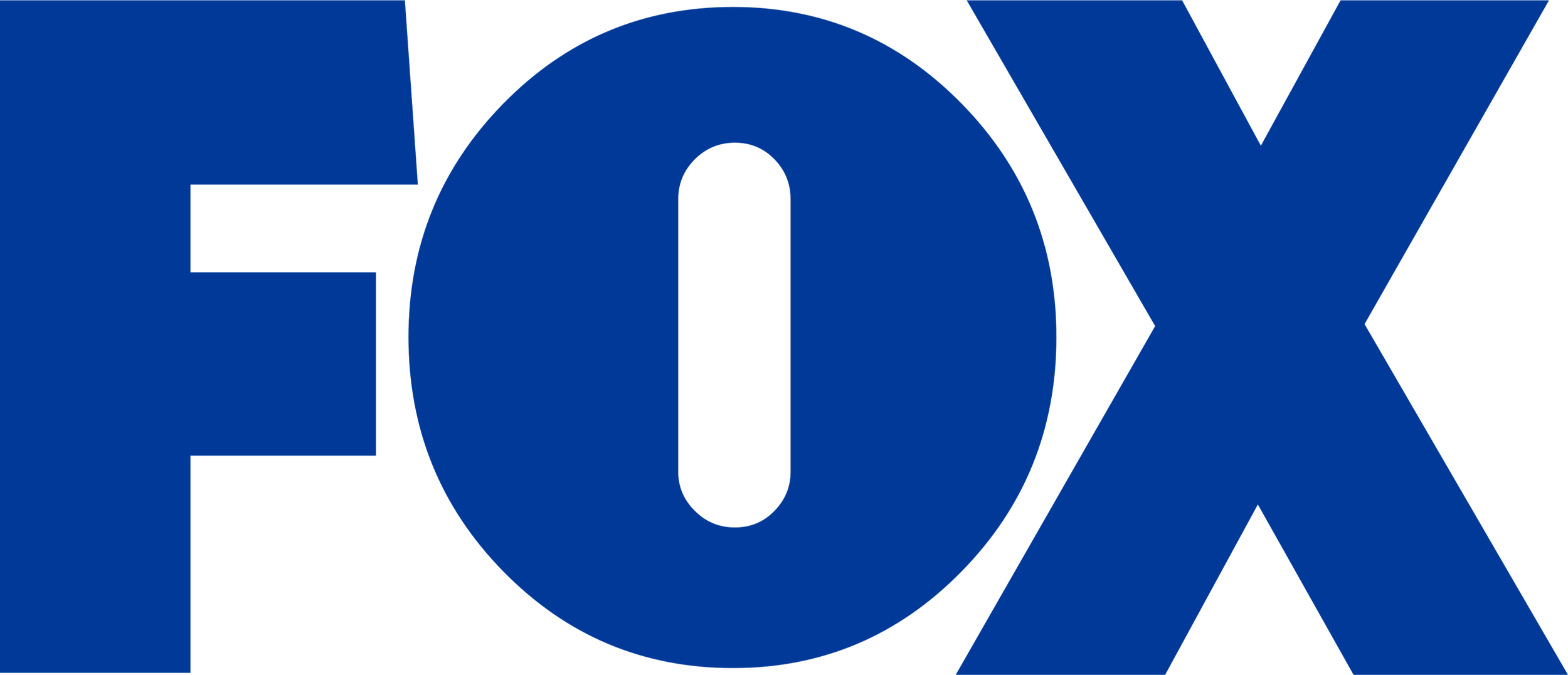 Fox network logo: the word "Fox" in blue capital letters.