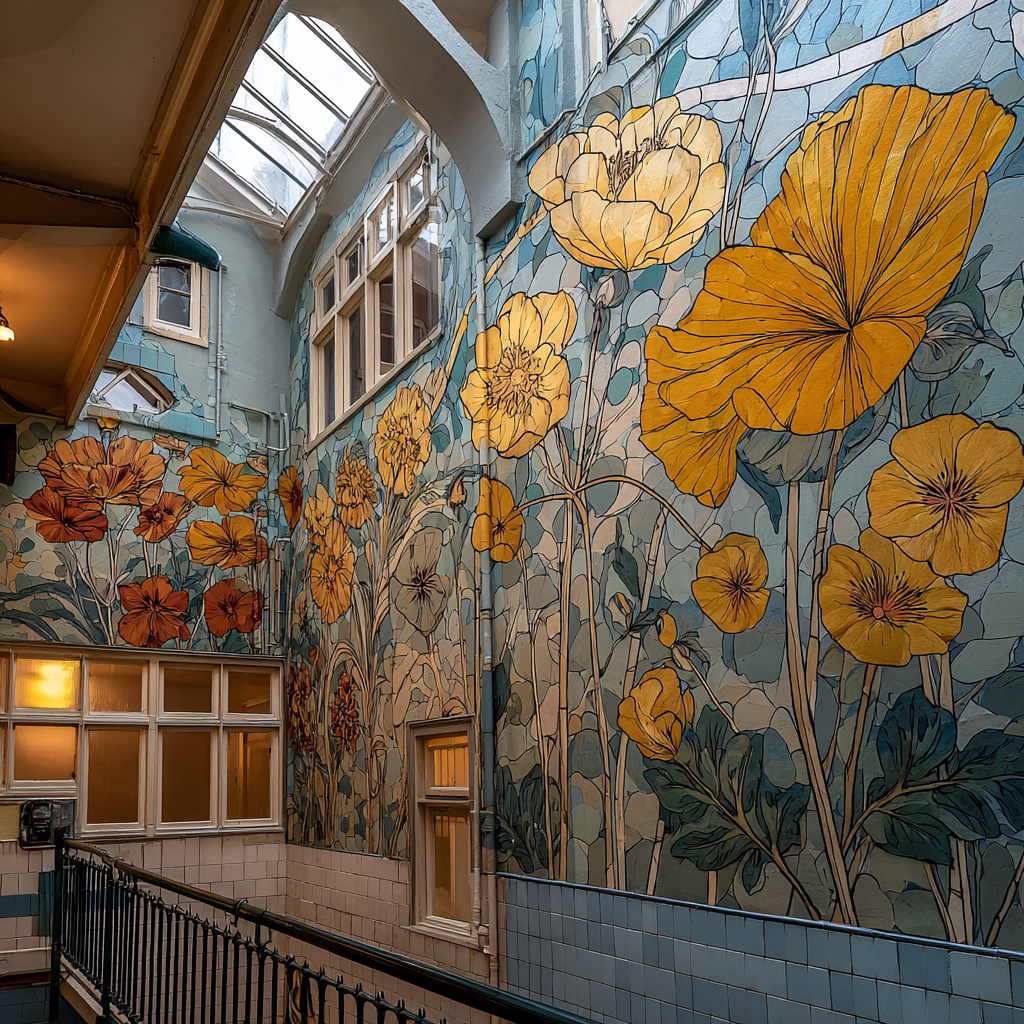 Art Nouveau Floral