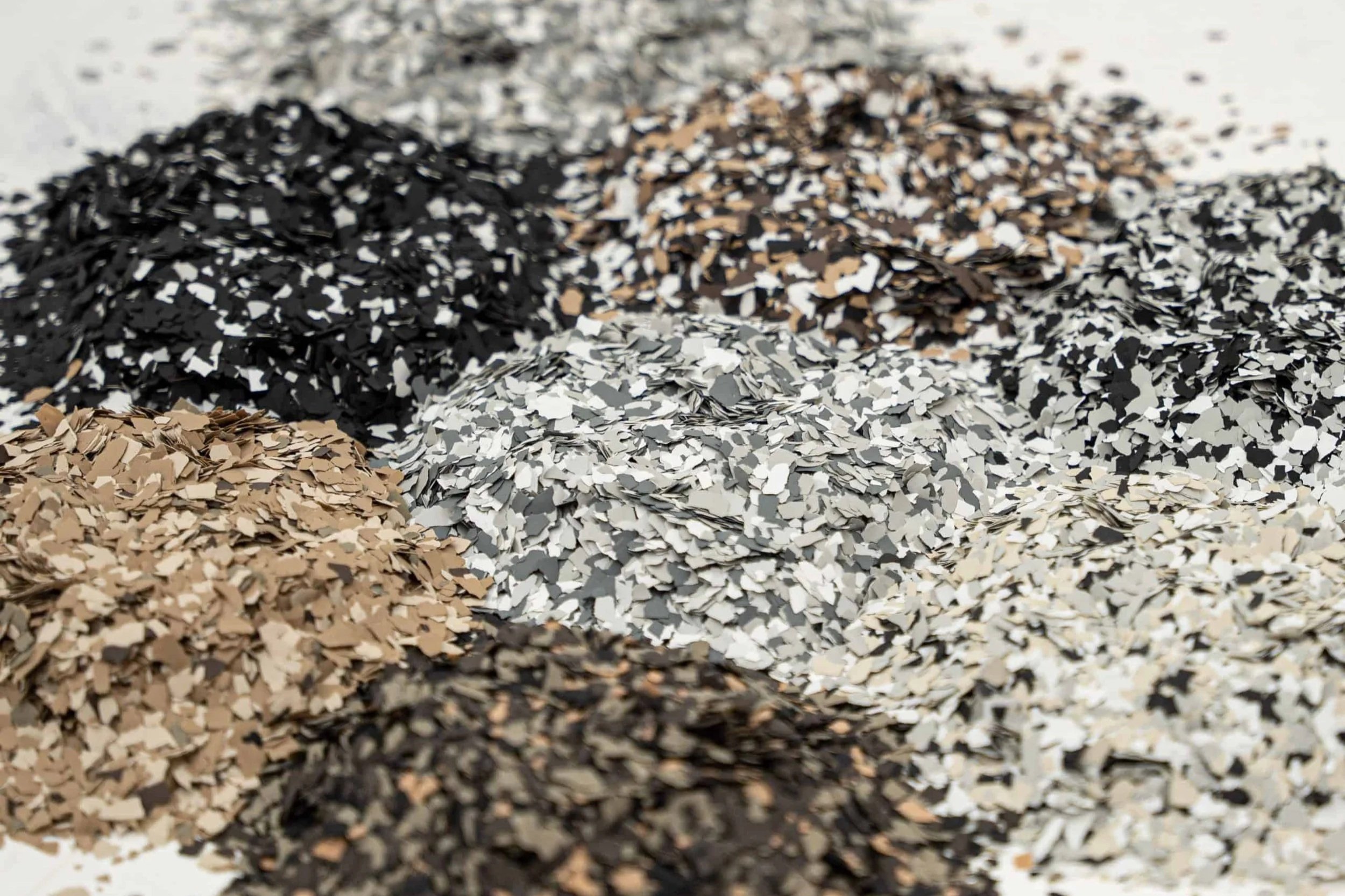 “Concrete surface being diamond-ground during epoxy floor preparation in Wichita, KS.”